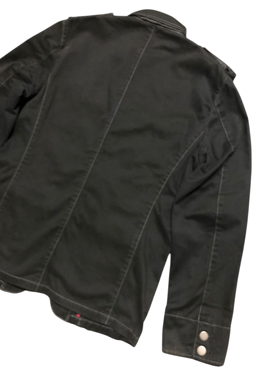 Japanese Brand 🇯🇵💥Pazzo Denim Store Military Style Cargo Pocket Jacket Size US L / EU 52-54 / 3 - 6 Thumbnail