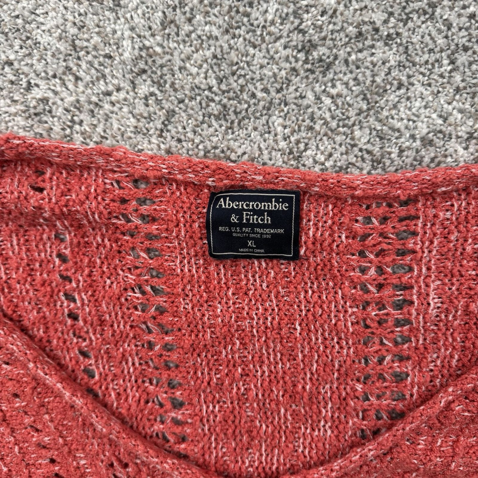 Abercrombie & Fitch Vintage Y2K Abercrombie & Fitch Sweater Women XL Open Knit Size XL / US 12-14 / IT 48-50 - 5 Thumbnail