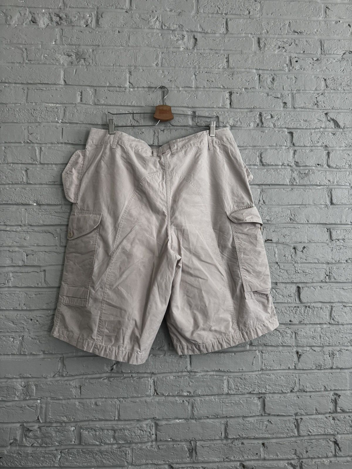 Casey Casey Casey Casey Off White Mamo Cargo Shorts Size US 34 / EU 50 - 2 Thumbnail