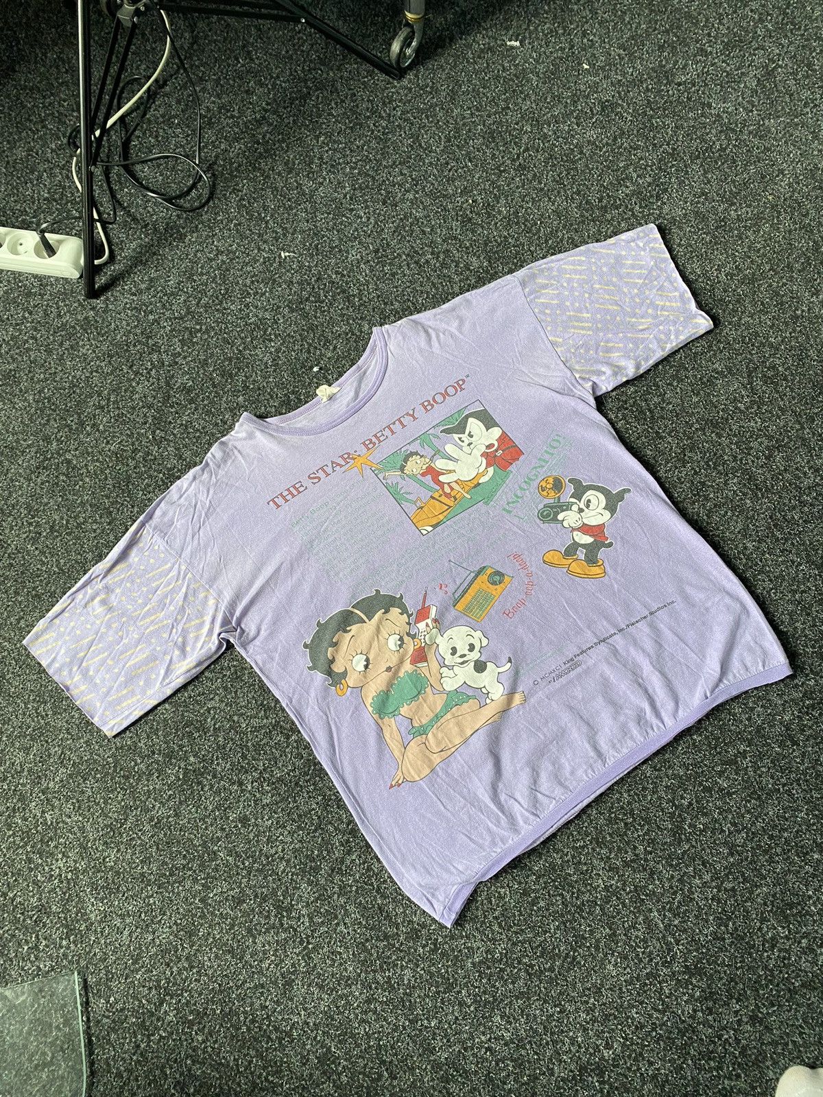 Cartoon Network × Vintage 🔥1991 Betty Boop The Star Incognito OG VNTG Purple Oversized Size US L / EU 52-54 / 3 - 1 Thumbnail