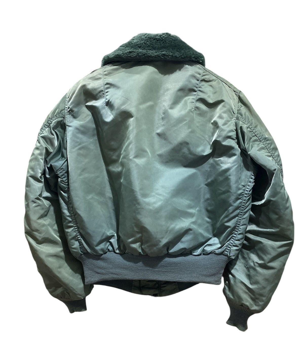 Alpha Industries Vintage Alpha Industries B-15 D USAF Ma-1 Bomber Jacket Size US M / EU 48-50 / 2 - 2 Thumbnail