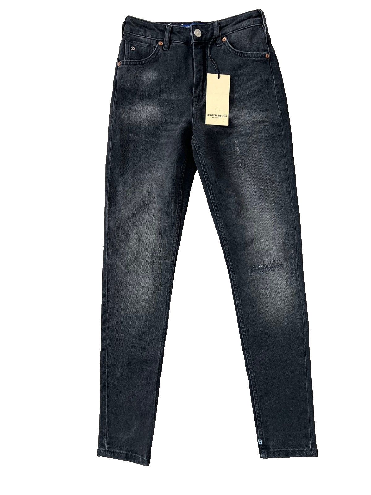 Scotch & Soda Scotch & Soda Nightlife Jeans in Black ( 25 ) Size 25" / US 0 / IT 36 - 7 Thumbnail