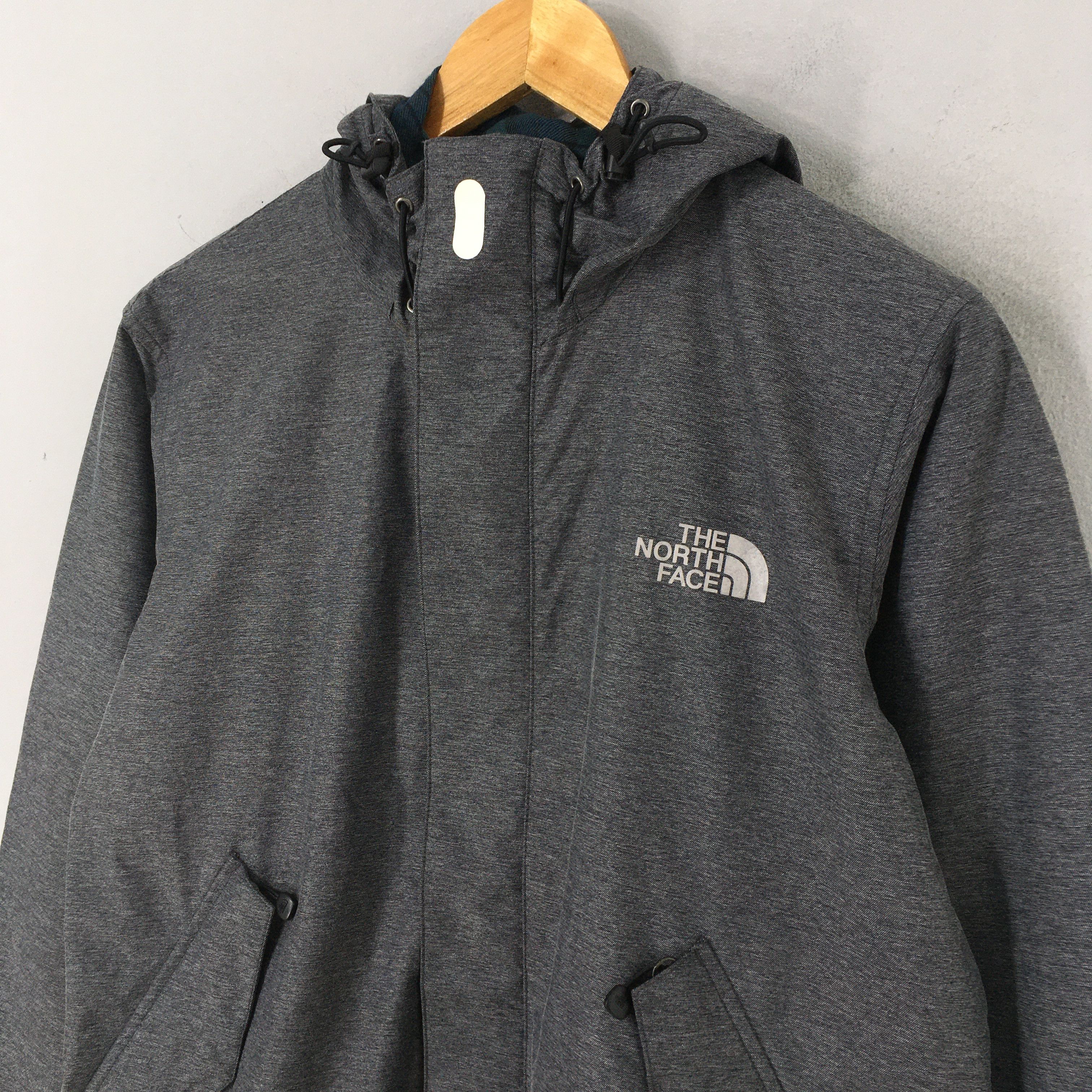 The North Face Vintage The North Face Gray Zip Up Hoodie Jacket Medium Size US M / EU 48-50 / 2 - 4 Thumbnail