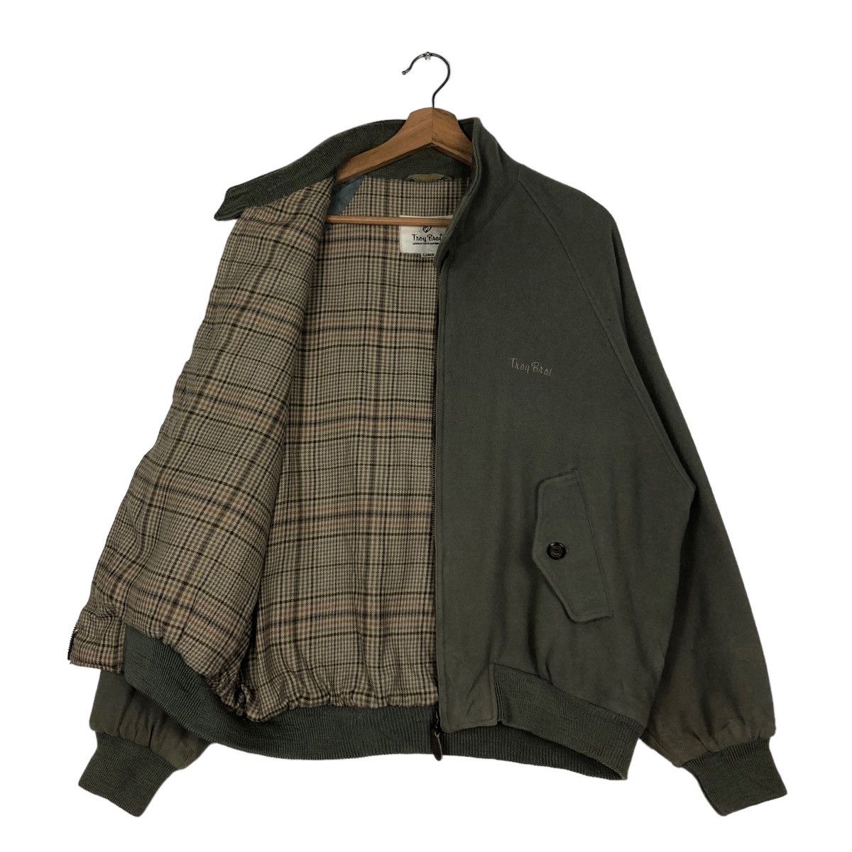 Japanese Brand 🔥Vintage Bomber Jacket Troy Bros Issey Miyake Japan Size US L / EU 52-54 / 3 - 11 Thumbnail