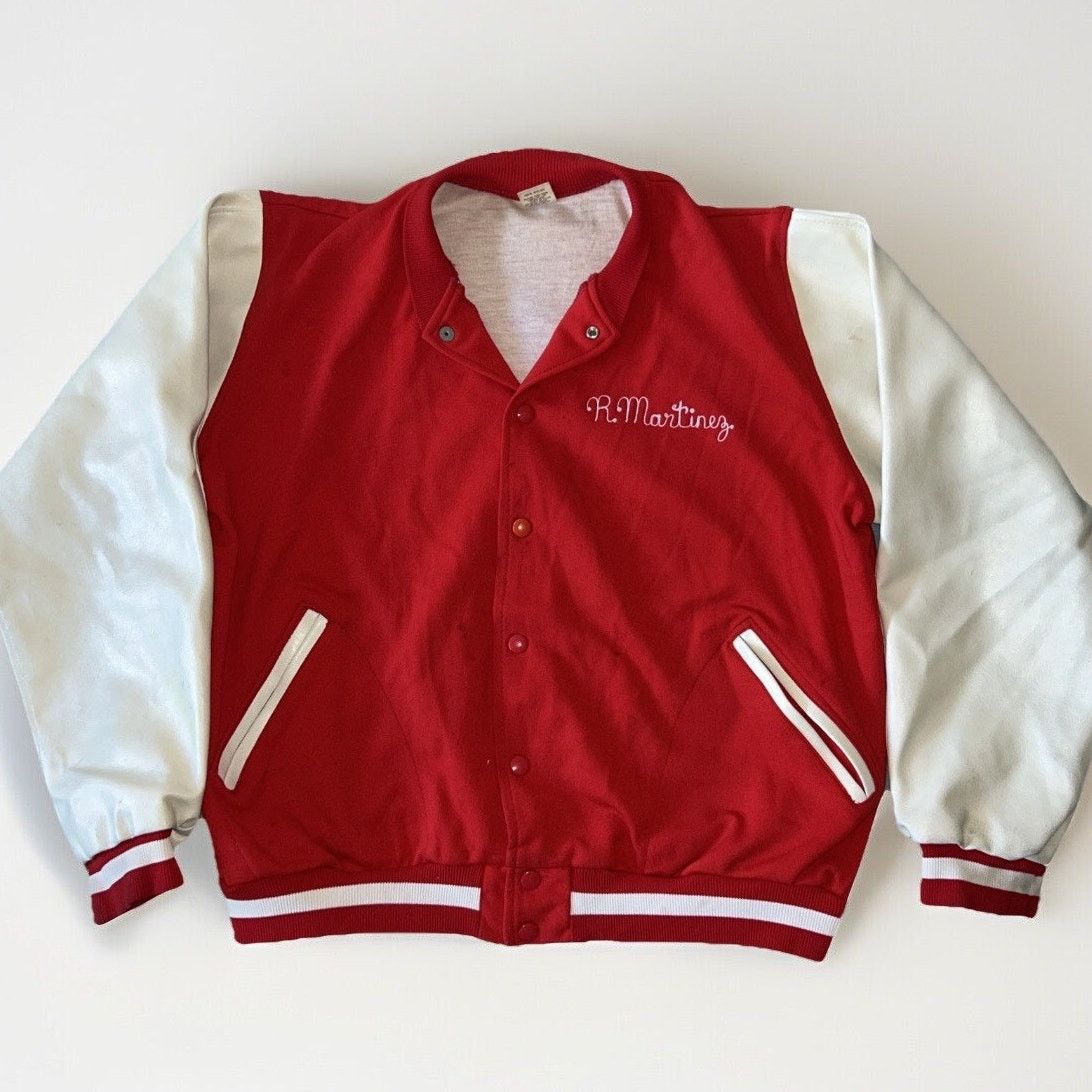 Russell Athletic 1960s VTG Russell Varsity Sports Jacket Men Large R Martinez Size US L / EU 52-54 / 3 - 20 Thumbnail
