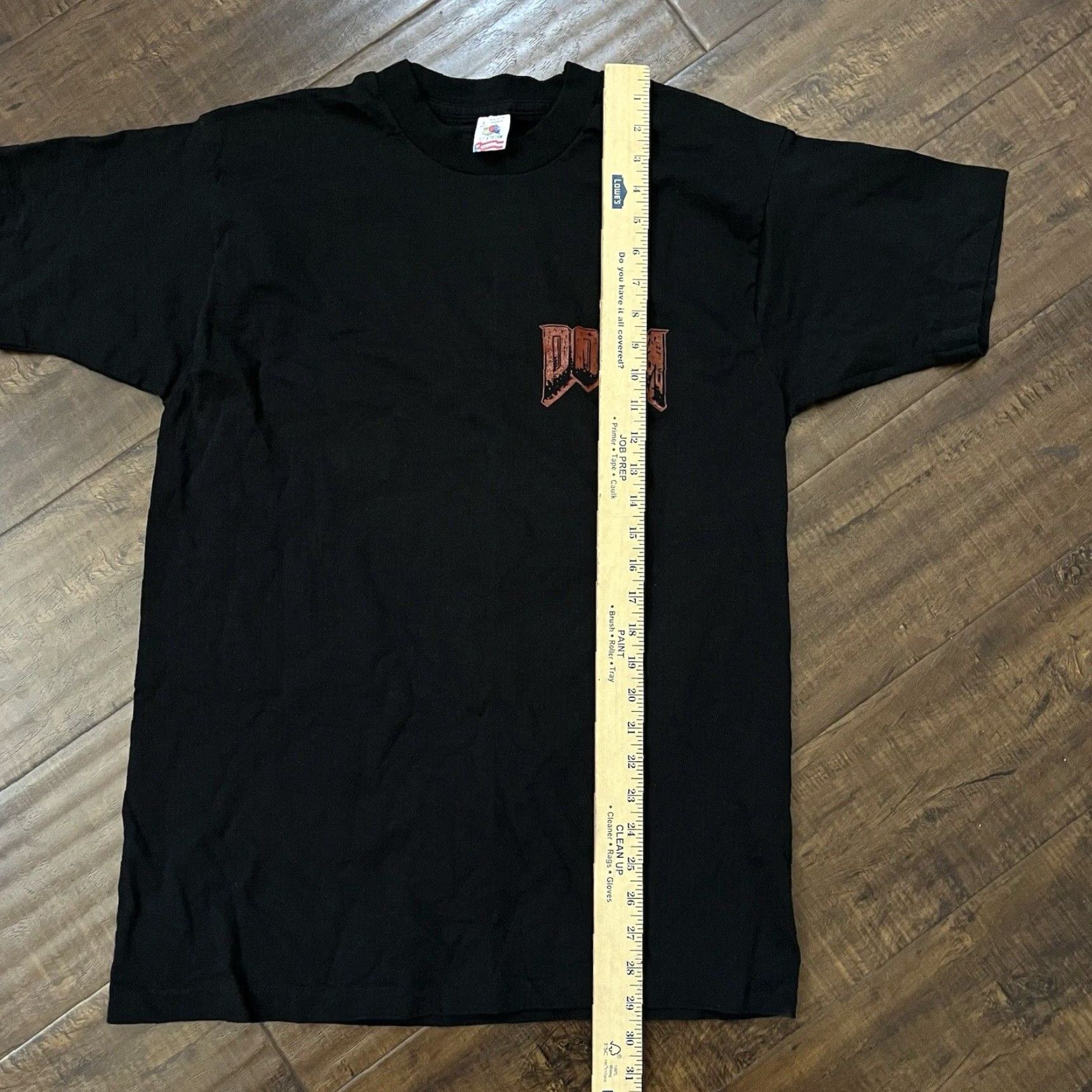 Fruit Of The Loom Vintage 1993 Doom Video Game All Hell’s Breaking Loose T‑Shirt 90s Promo Tee Size US L / EU 52-54 / 3 - 8 Thumbnail