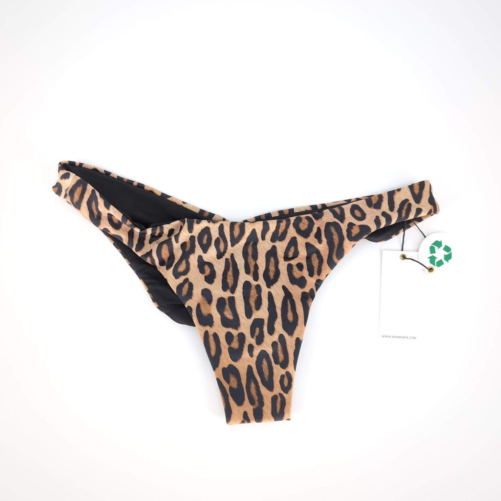 Other NWT Swiminista Brave Bottom Leopard Print Bikini - Size S Size ONE SIZE - 15 Thumbnail