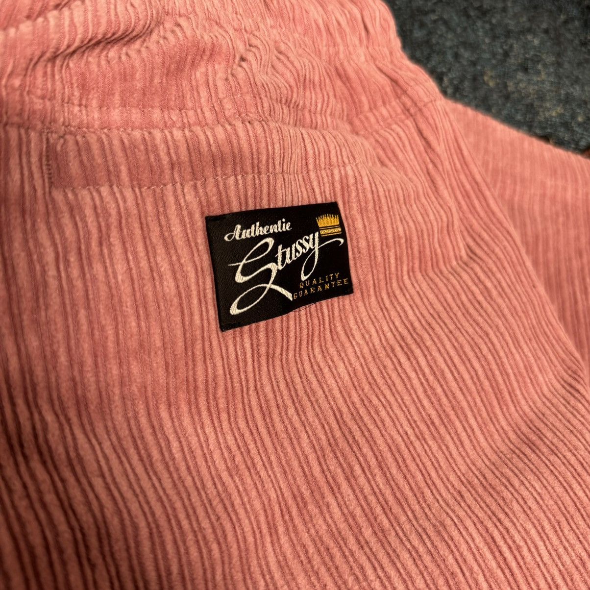 Stussy STUSSY MIX WALE CORDUROY BEACH PANT ROSE PINK Size US 34 / EU 50 - 4 Thumbnail