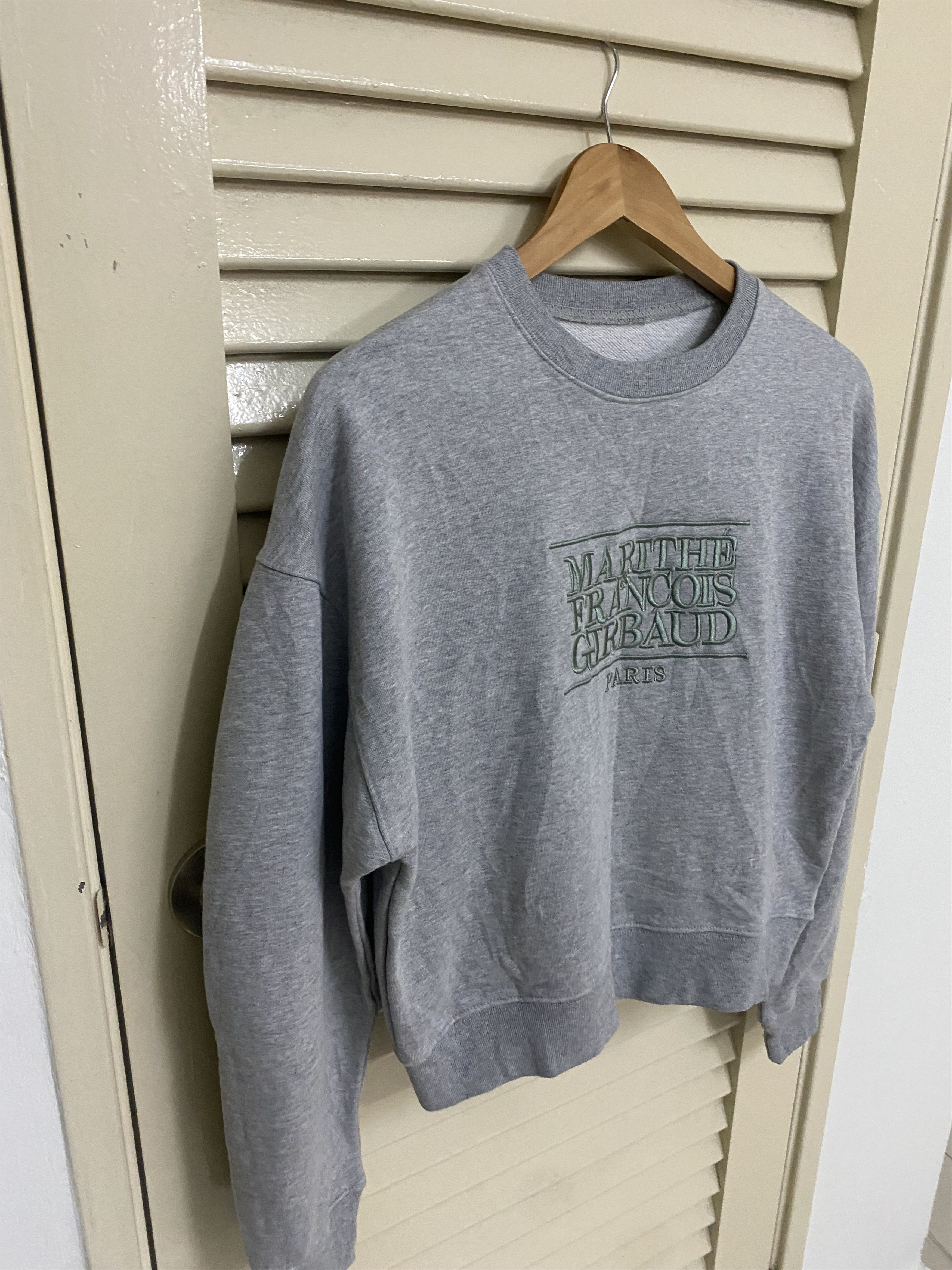 Marithe + Francois Girbaud Marithe Francois Girbaud Classic Logo Crop Sweatshirt Size M / US 6-8 / IT 42-44 - 2 Thumbnail