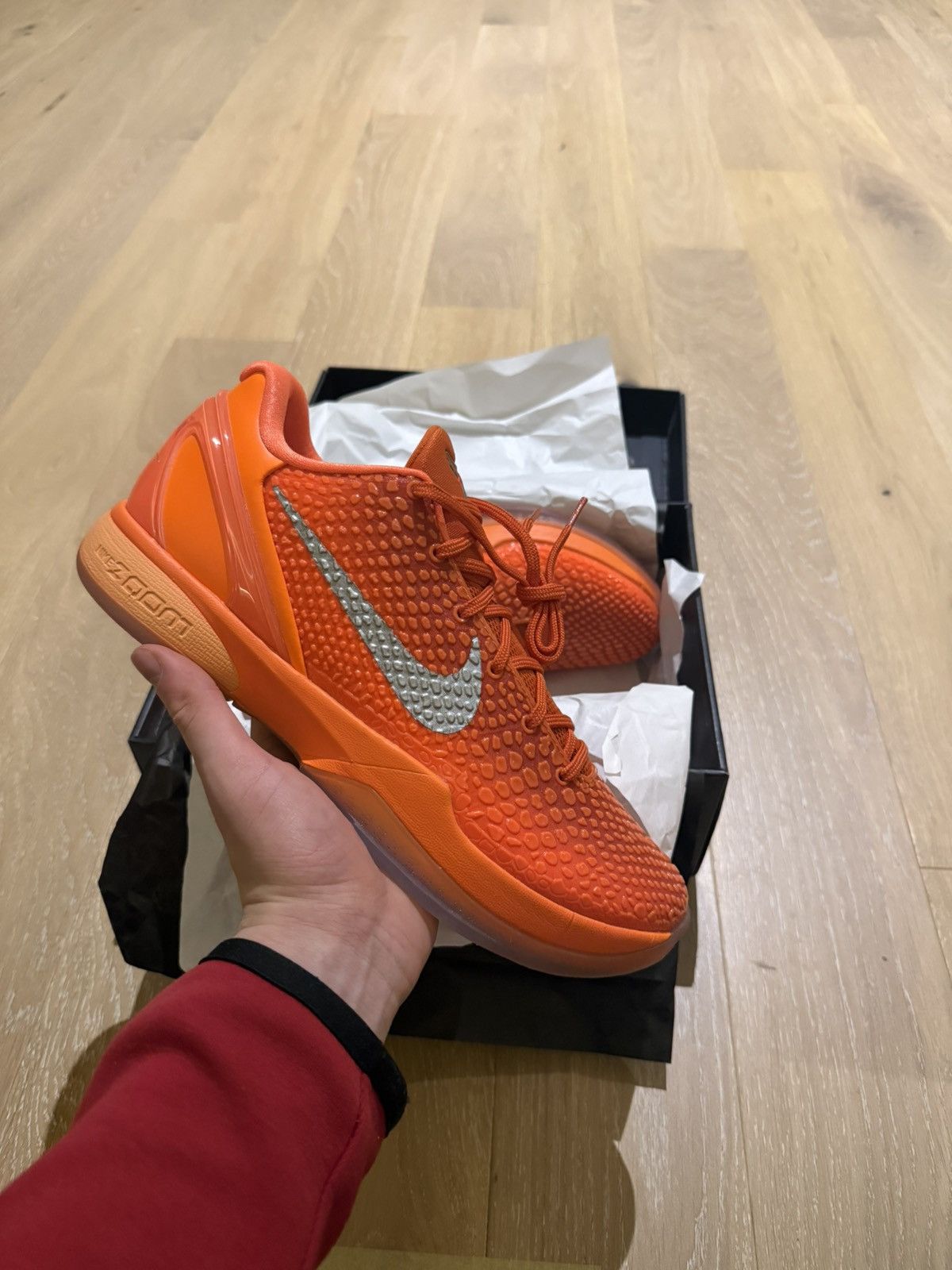 Nike Kobe 6 Total Orange Size US 11 / EU 44 - 1 Thumbnail