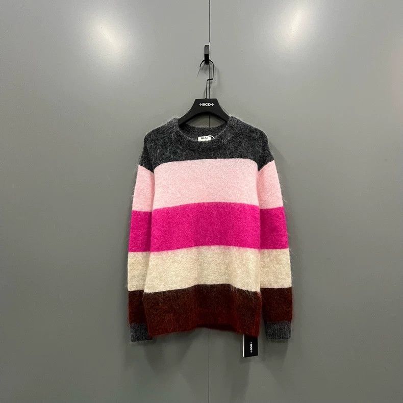 Acne Studios color matching mohair sweater