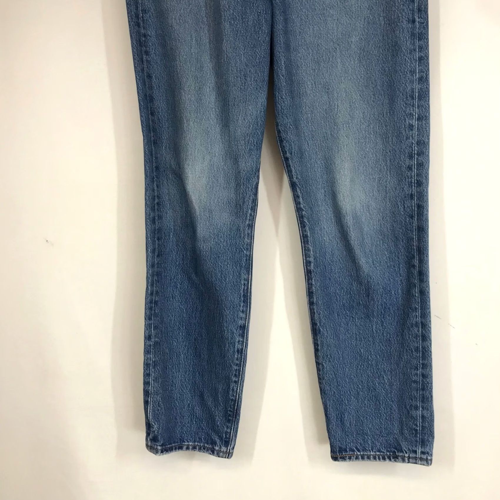 Levi's VINTAGE Levi's Wedgie Fit Straight Leg Jeans Women's 29 Blue Denim Size 29" - 3 Thumbnail