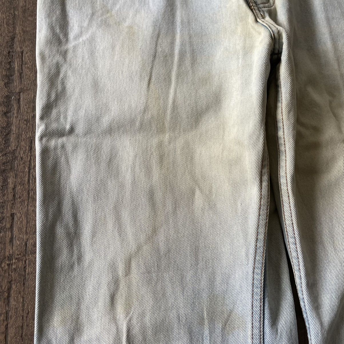 Levi's 🔥Vintage Levis 805 Orange Tab Washed Ripped Distress Jeans Size US 35 - 9 Thumbnail