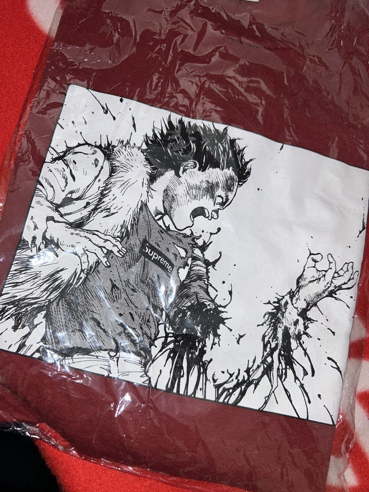 Supreme Supreme Akira Arm Tee Shirt FW17 size Medium NEW Size US M / EU 48-50 / 2 - 11 Thumbnail