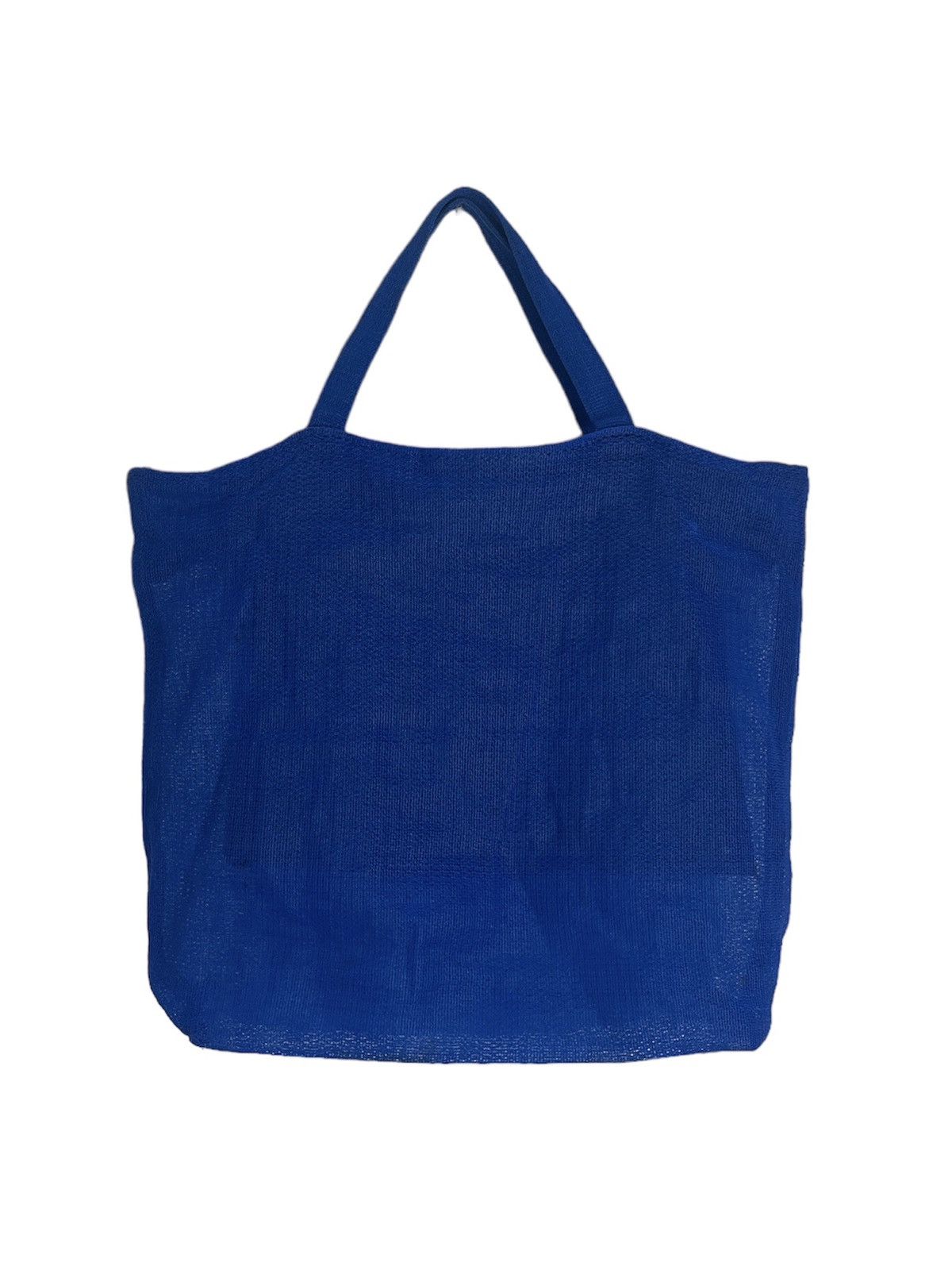 CABANE de ZUCCa ZUCCA “Do Not Step On The Wings” Blue Mesh Tote Size ONE SIZE - 3 Thumbnail