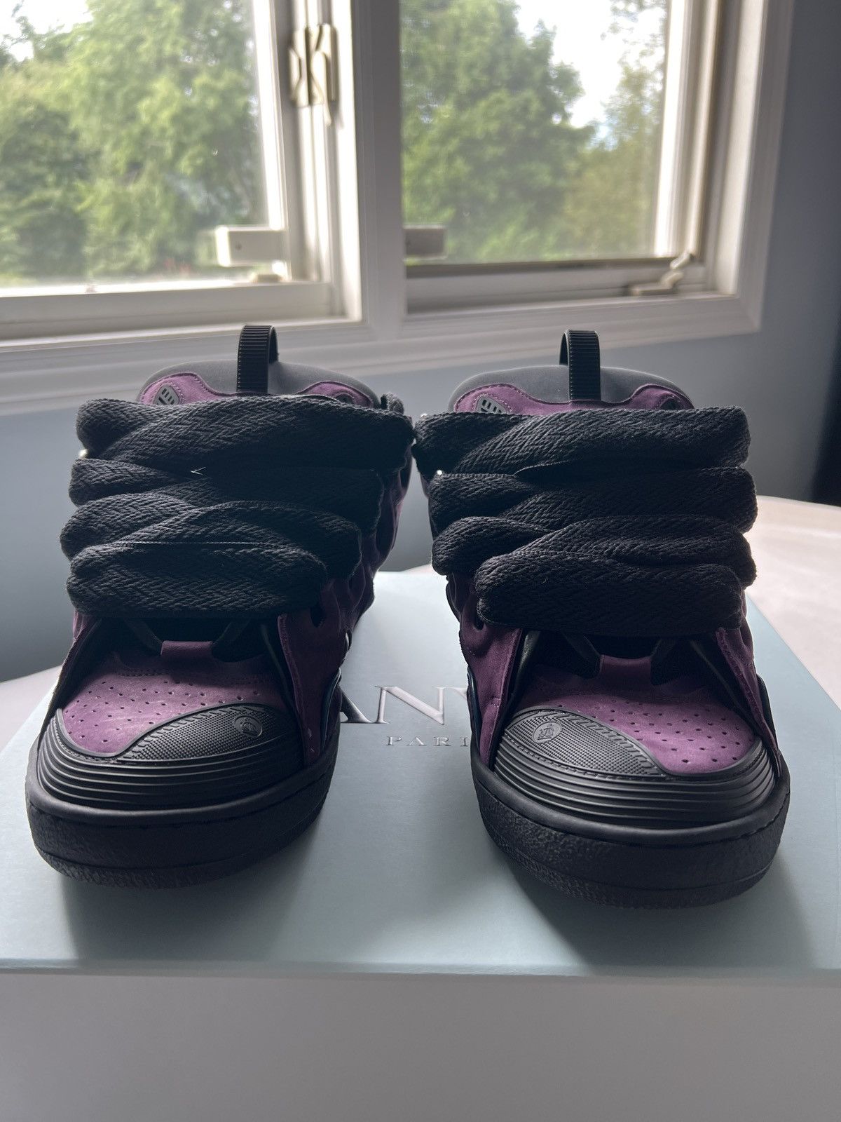 Lanvin Curb Sneaker Batman