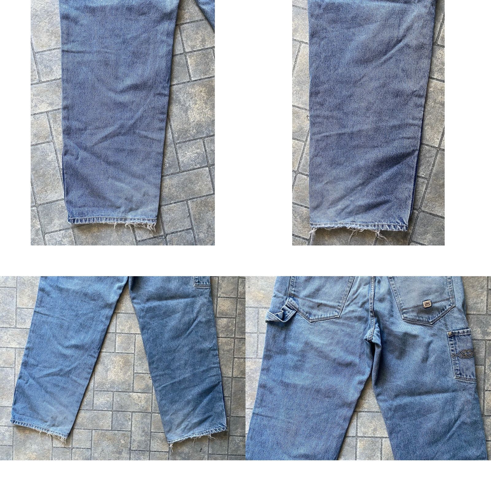 Ecko Unltd. VINTAGE Ecko Unltd Jeans Mens Foundry Fit Carpenter Jean Blue 34 Regular Pants | Jeans Mens 34 Blue Foundry Fit Carpenter Jeans Size US 34 / EU 50 - 10 Thumbnail