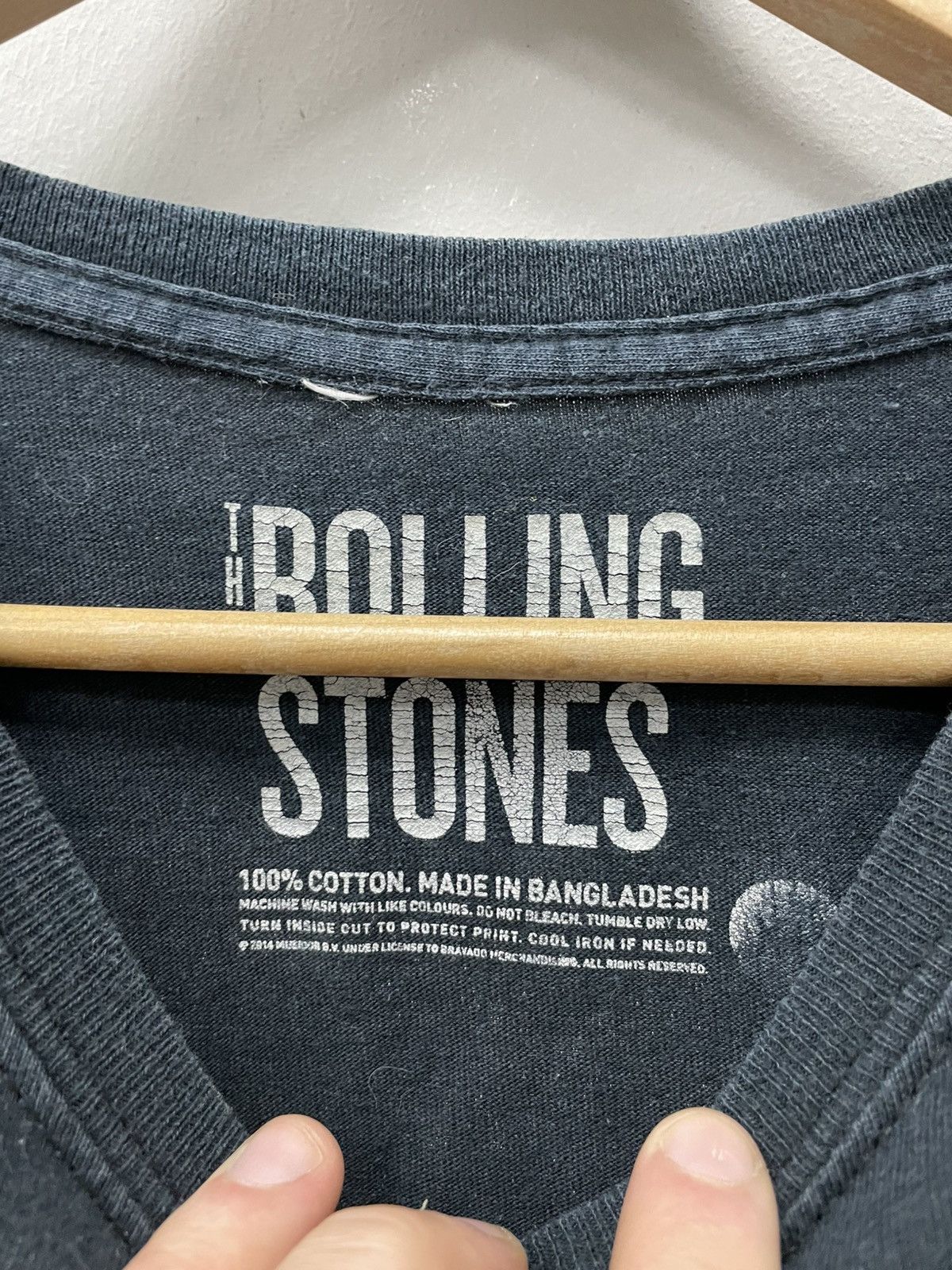 Band Tees × The Rolling Stones × Vintage VINTAGE THE ROLLING STONES TOUR T SHIRT 2014 long sleeve Size US XL / EU 56 / 4 - 4 Thumbnail