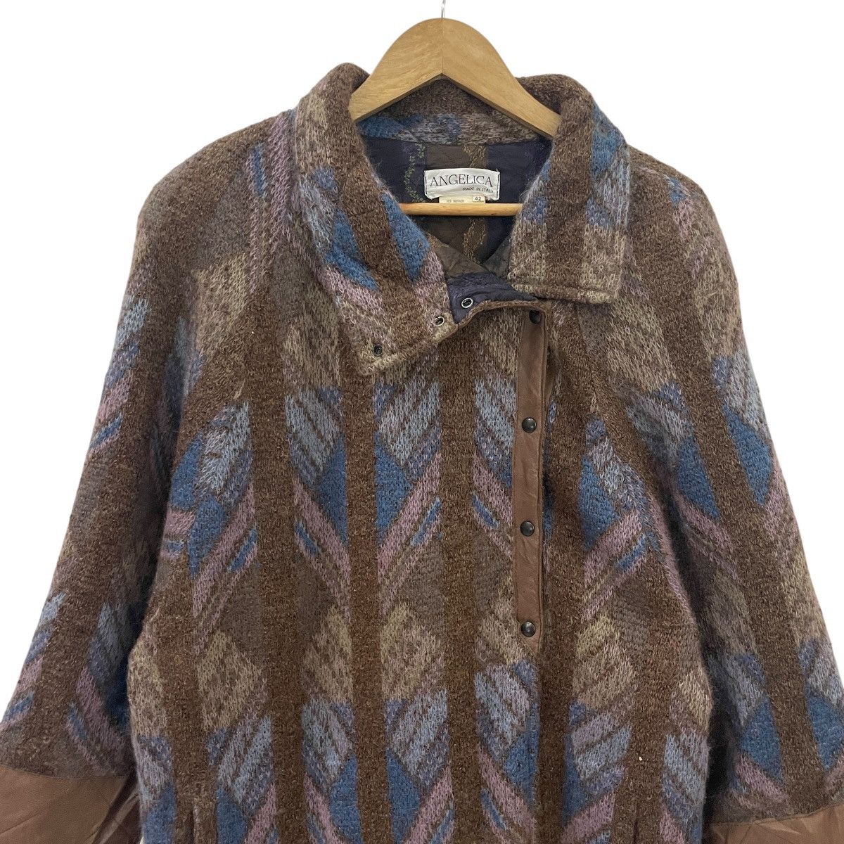 Other Vintage 90s Angelica Mohair Unisex Jacket Size US L / EU 52-54 / 3 - 3 Thumbnail
