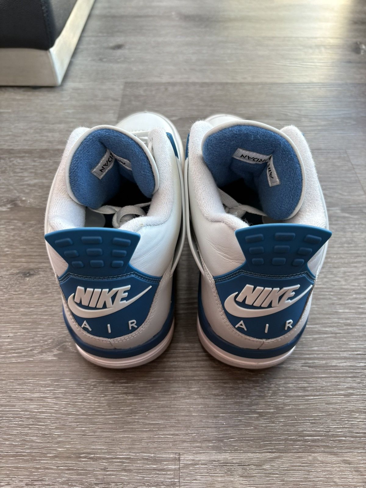 Jordan Brand Air Jordan 4 Retro “Military Blue” (2024)*PRE-OWNED*REP. BOX Size US 12 / EU 45 - 4 Thumbnail