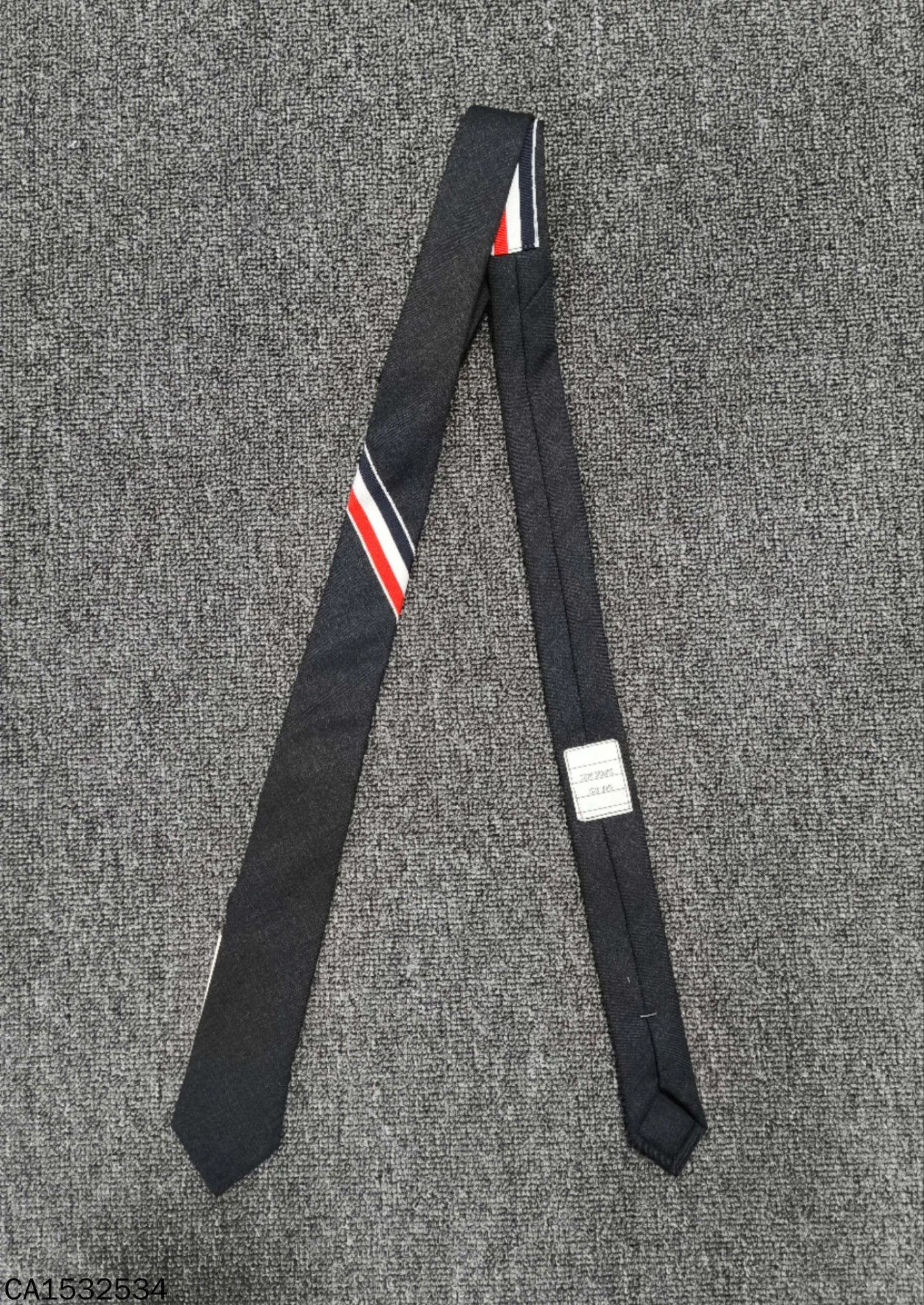Thom Browne Thom Browne gray stripe tie 99new Size ONE SIZE - 1 Thumbnail