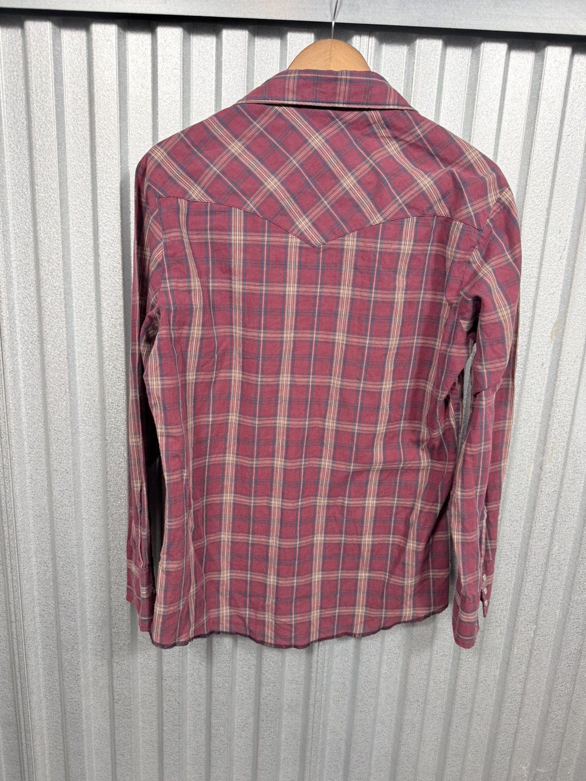 Wrangler Vintage Wrangler Pearl Snap Western Plaid Button Up Shirt Size US M / EU 48-50 / 2 - 8 Thumbnail