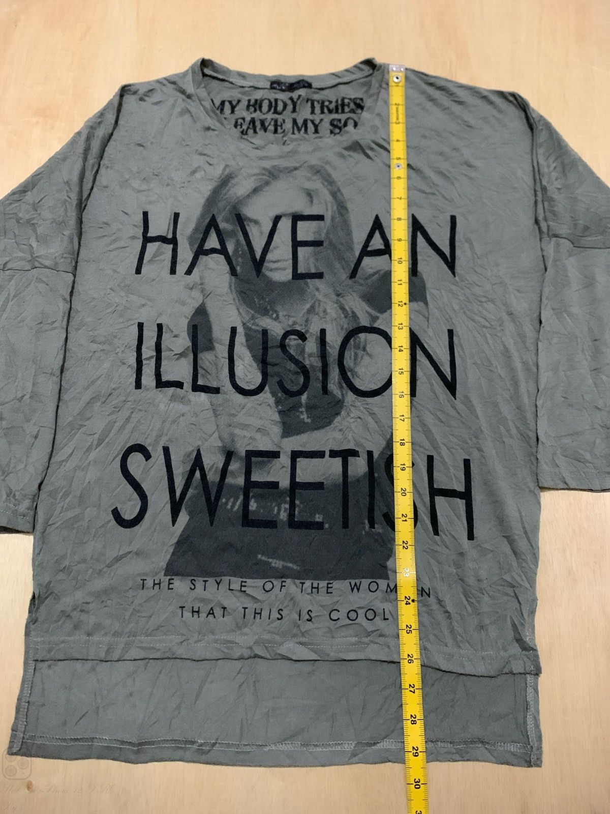 Hysteric Glamour × Japanese Brand My Body Tries to leave my soal longslevee Size US L / EU 52-54 / 3 - 6 Thumbnail