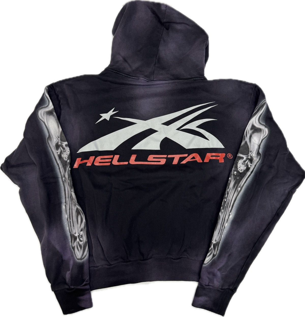 HELLSTAR Hellstar Airbrushed Skull Hoodie Size US XS / EU 42 / 0 - 3 Thumbnail