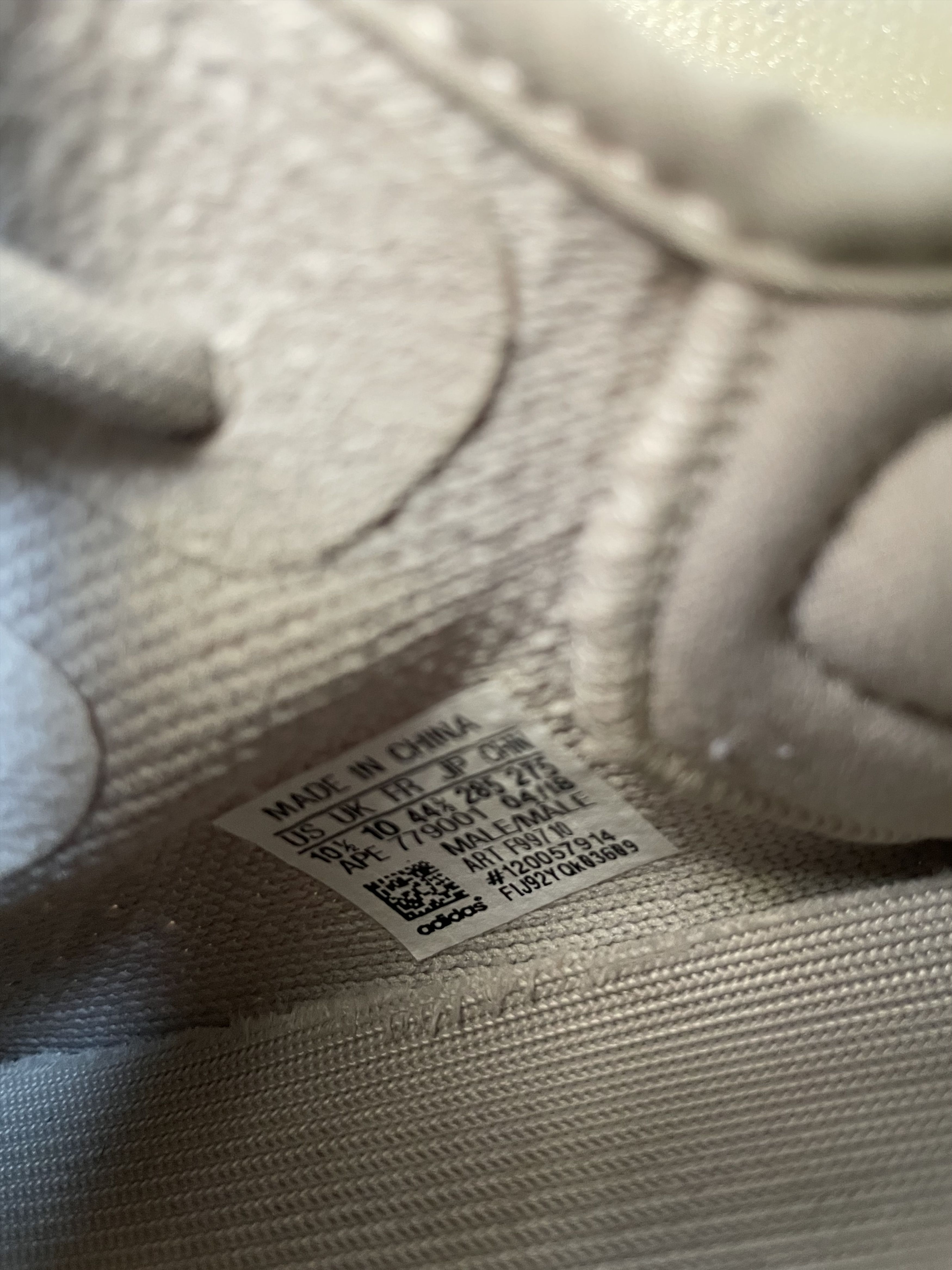 Yeezy Adidas Yeezy Boost 350 V2 Sesame Size US 10.5 / EU 43-44 - 9 Thumbnail