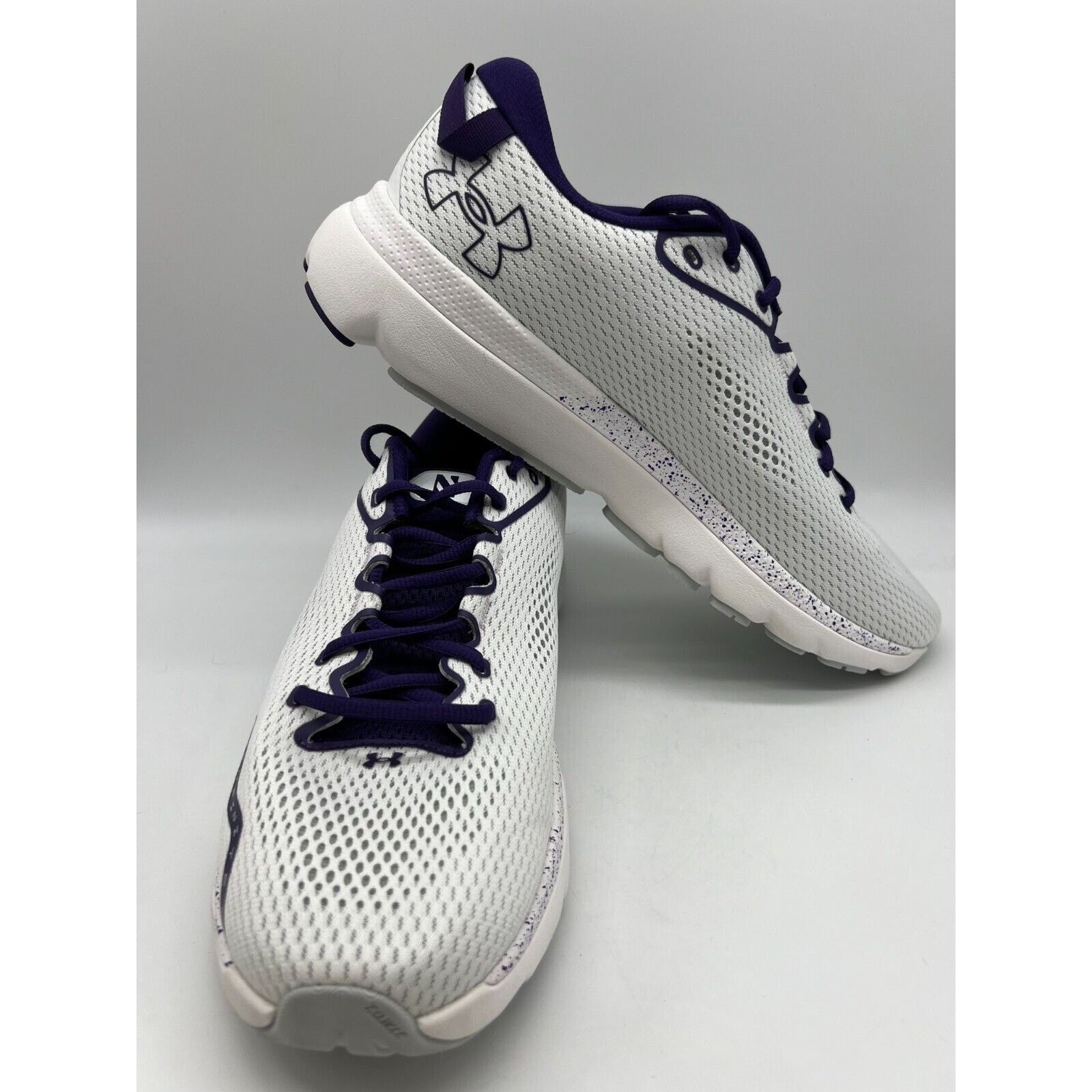 Under Armour Northwestern Wildcats Infinite 5 3027421-100 White Men Size 15 Under Armour Northwestern Wildcats Infinite 5 White Men 15 main image 2