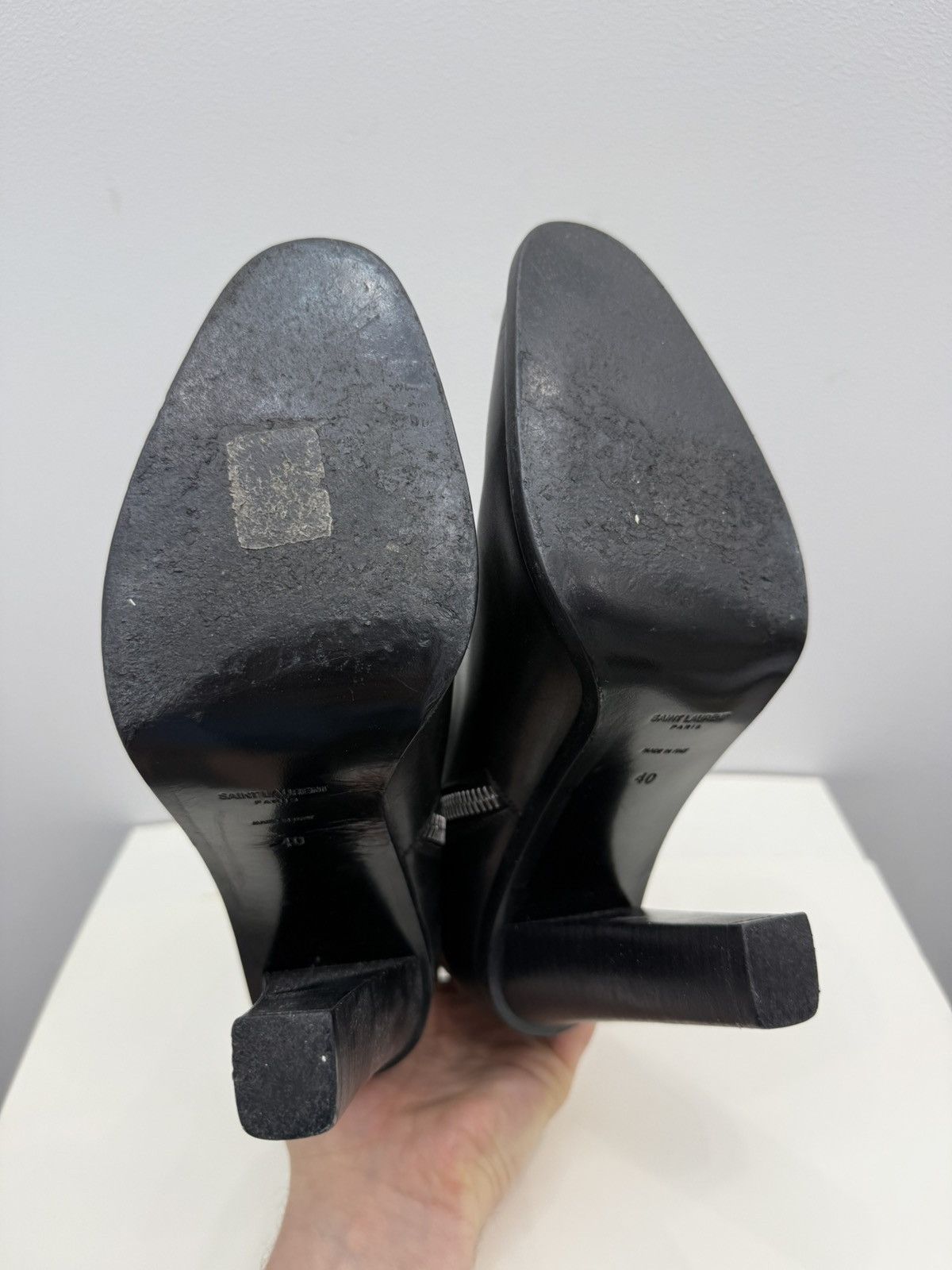 Saint Laurent Paris Saint Laurent Paris Leather Jodie Ankle Boots Size US 9 / IT 39 - 5 Thumbnail