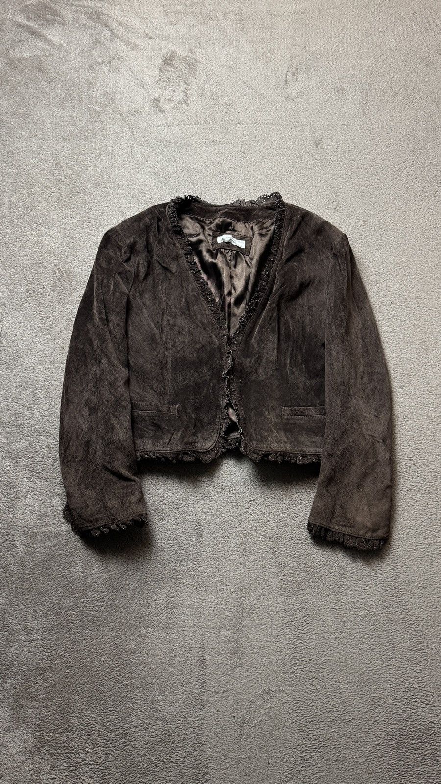 Genuine Leather 00s Leather Jacket Japan IfSixWasNine PPFM Balmain Style Size M / US 6-8 / IT 42-44 - 1 Thumbnail