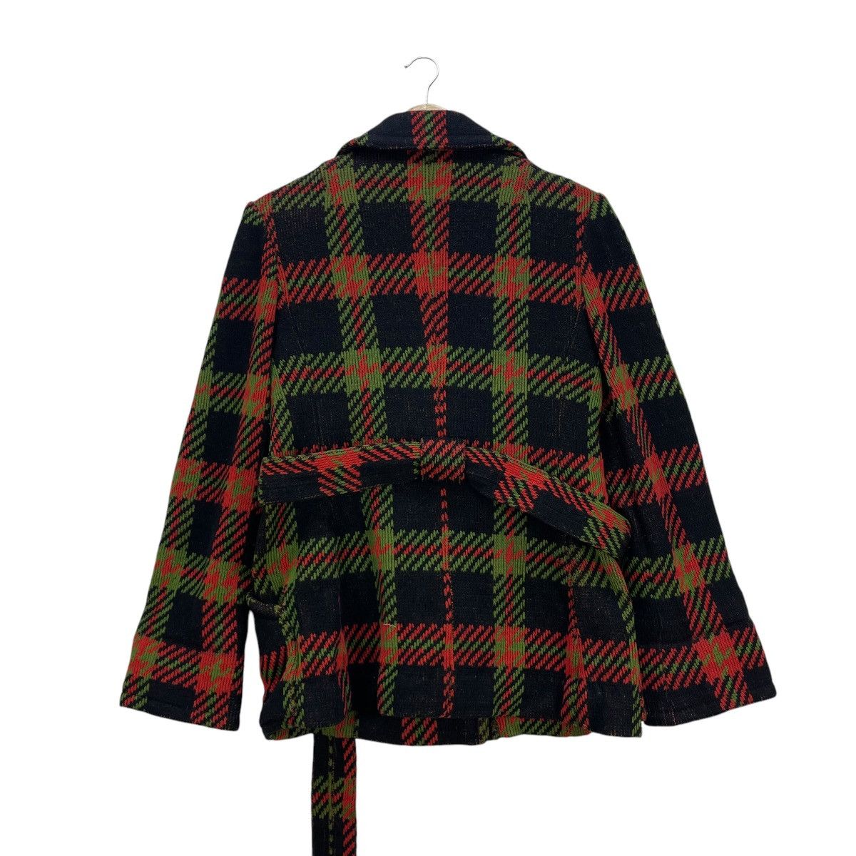 Japanese Brand Vintage Woolen Lolo Belted Jacket Size M / US 6-8 / IT 42-44 - 2 Thumbnail