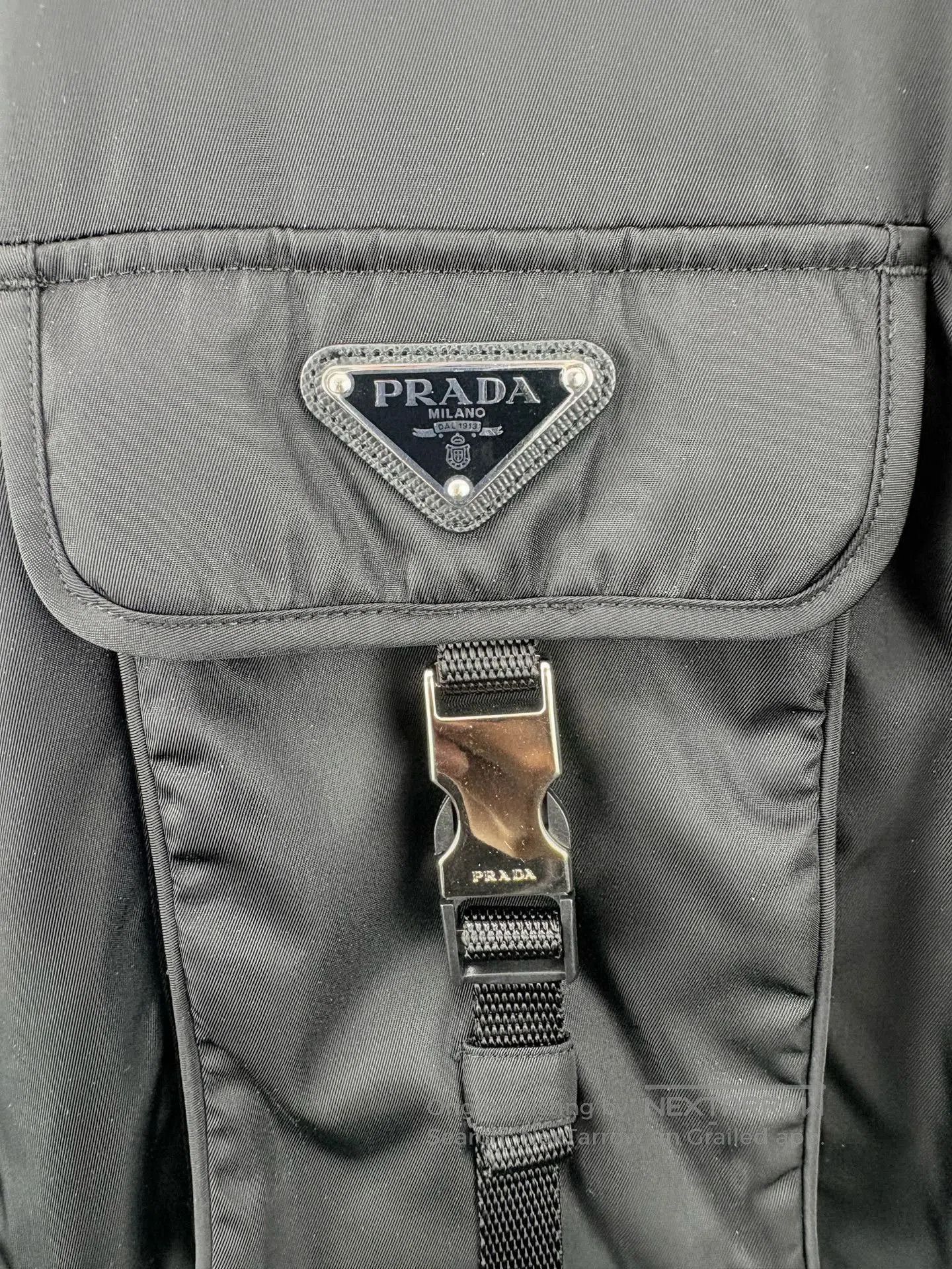 Prada PRADA Triangle Logo Nylon Tactical Shirt Jacket. Size US L / EU 52-54 / 3 - 2 Thumbnail