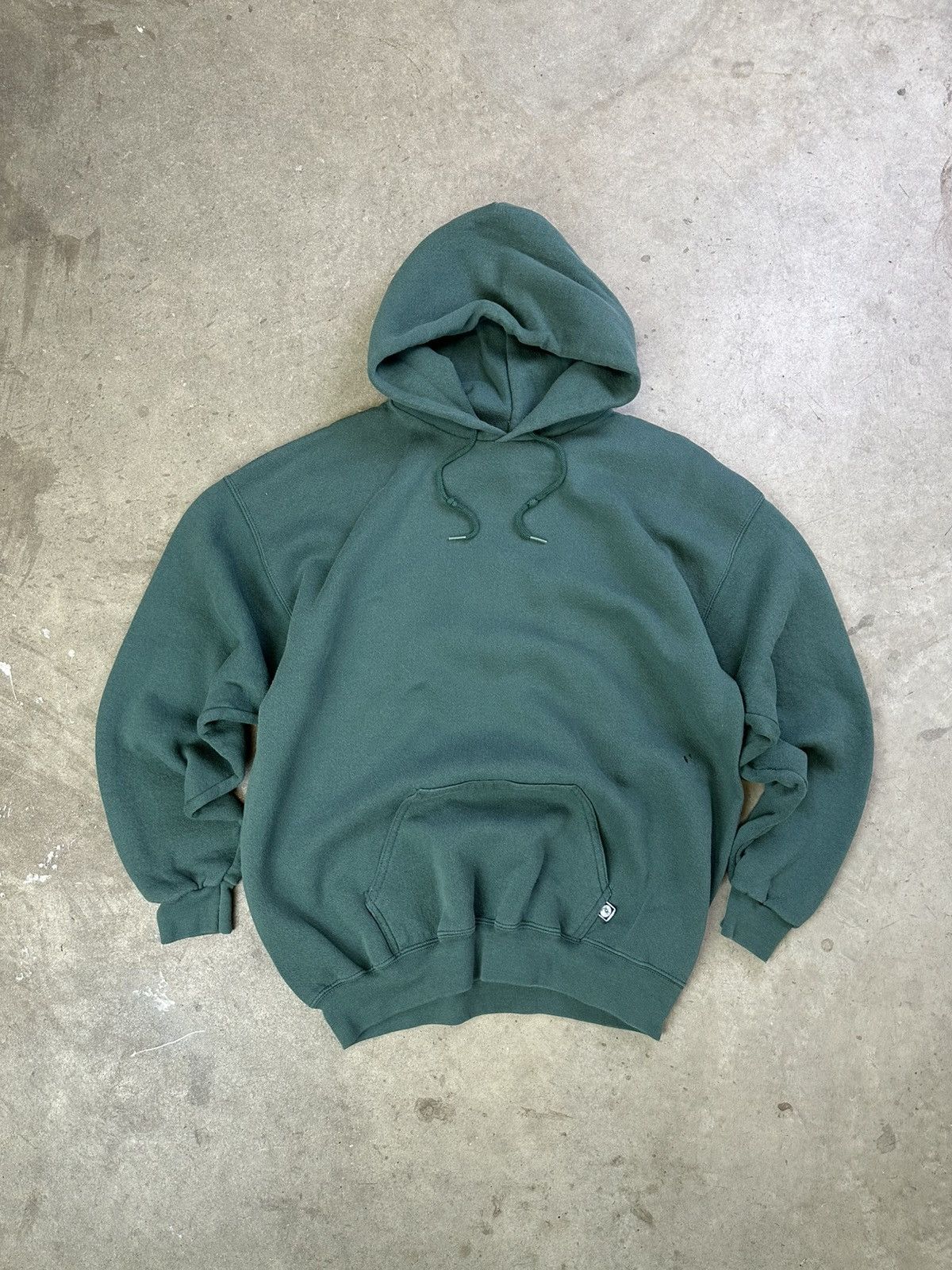Vintage 90s Vintage Discus Athletic Boxy Blank Hoodie XL Size US XL / EU 56 / 4 - 1 Thumbnail