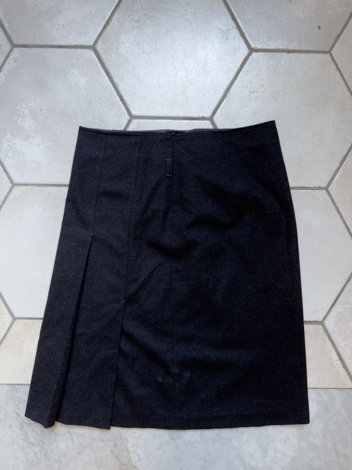 Max Mara Vintage Max Mara 90's Wool Skirt Size 30" / US 8 / IT 44 - 4 Thumbnail