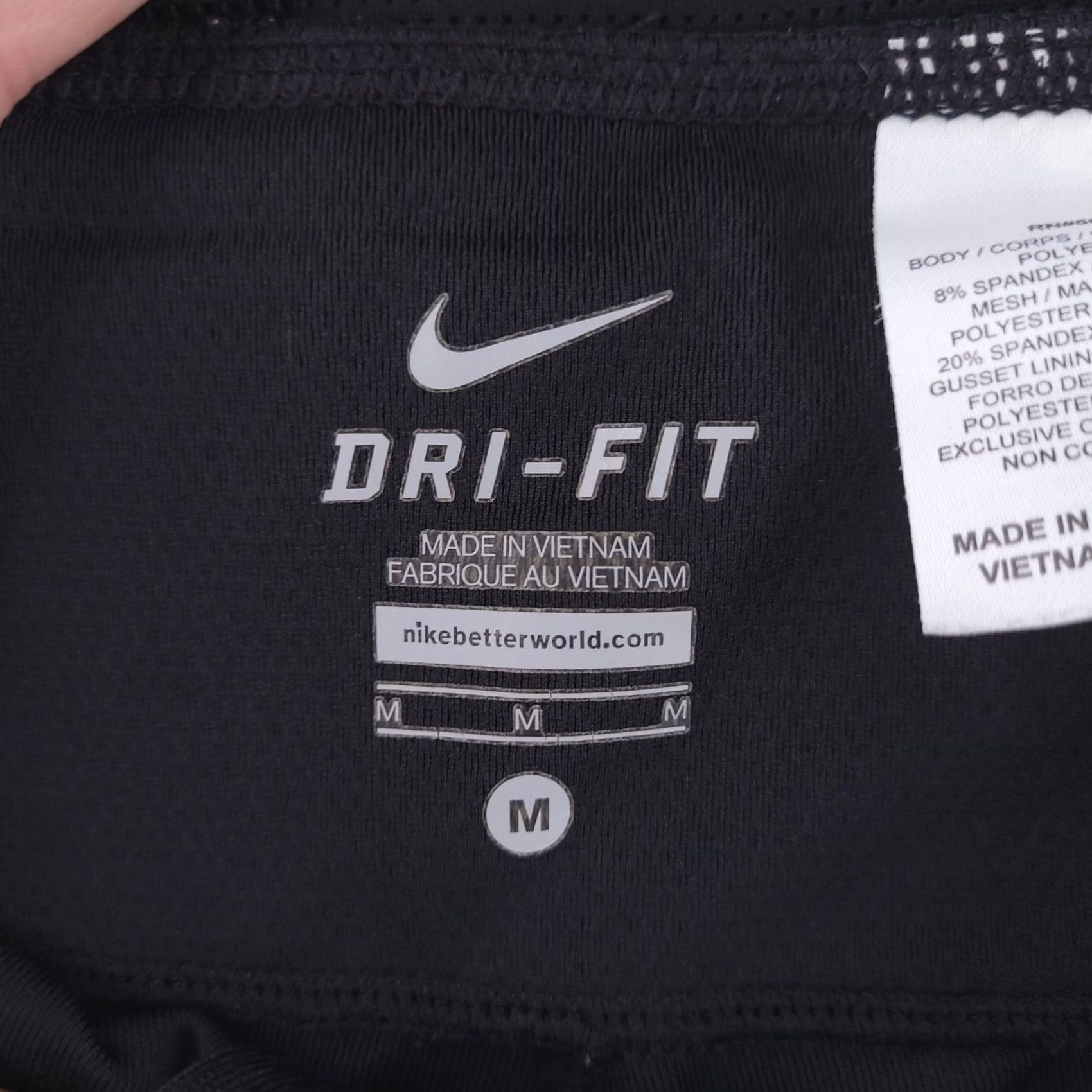 Nike Nike Shorts Womens M Black Capri Filament Dri-Fit Running Knee Capris Mens? Womens Size 32" / US 10 / IT 46 - 5 Thumbnail