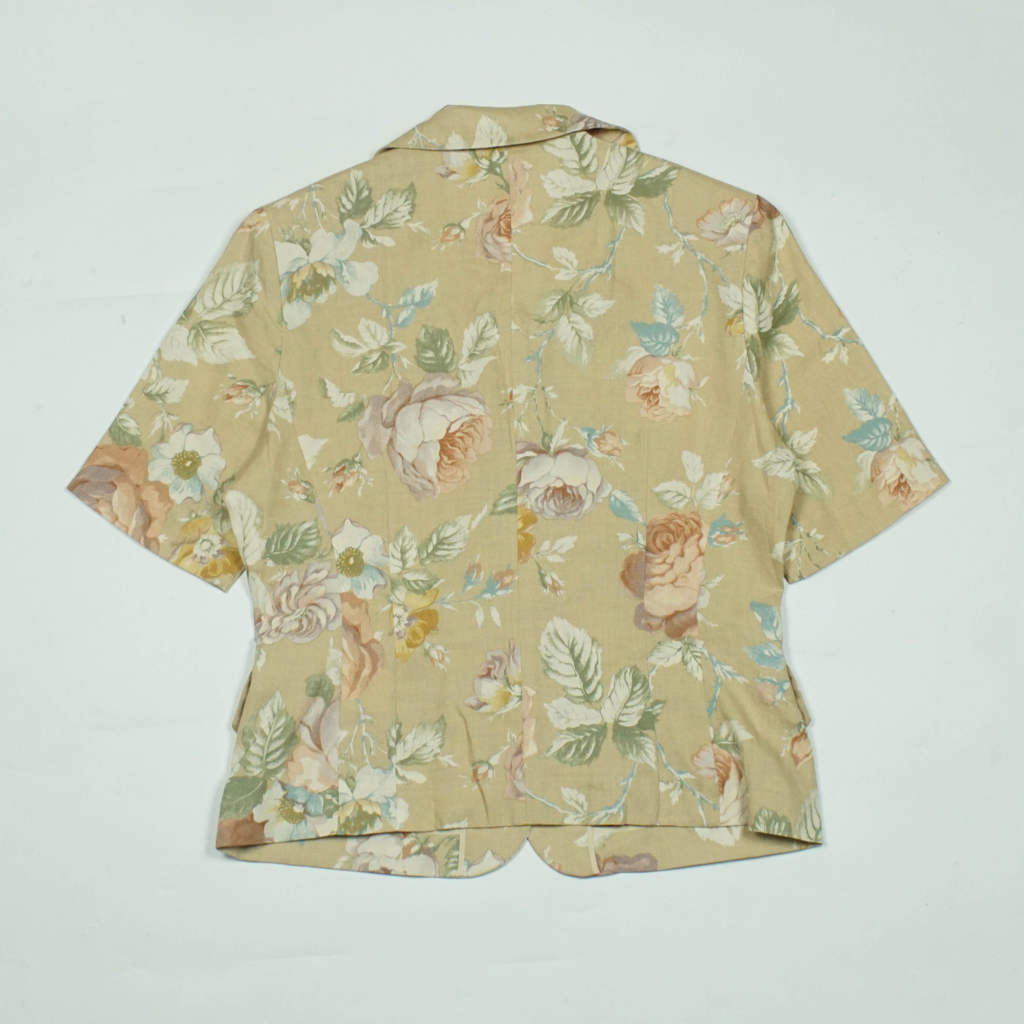 Burberry *NoTariff Burberry Floral Top Size ONE SIZE - 5 Thumbnail