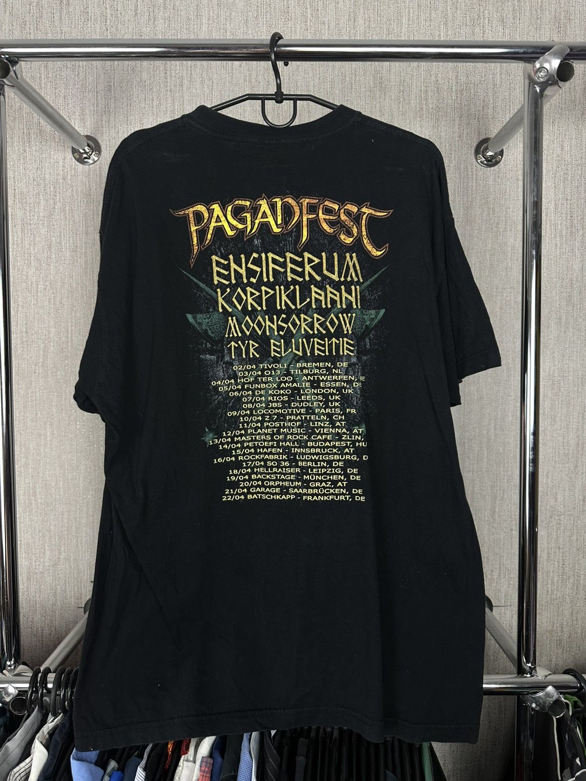 Band Tees × Vintage PAGADFEST 2004 Europe Tour Rock band T shirt tour tee Size US XL / EU 56 / 4 - 3 Thumbnail