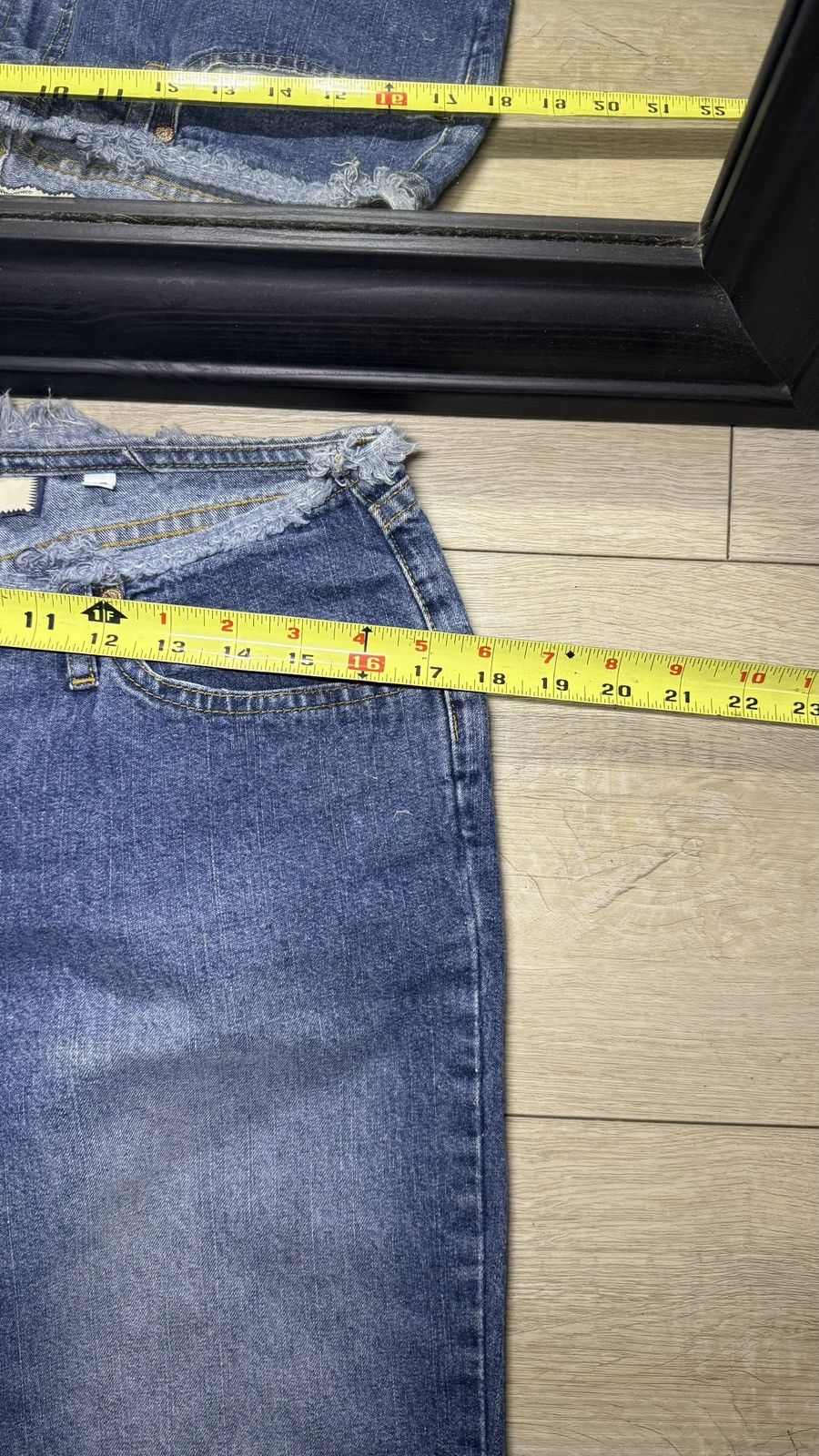 Other Y2K Women’s 2000s Paris Blues Flared Boot Cut Jeans Size 36" / US 14 / IT 50 - 7 Thumbnail