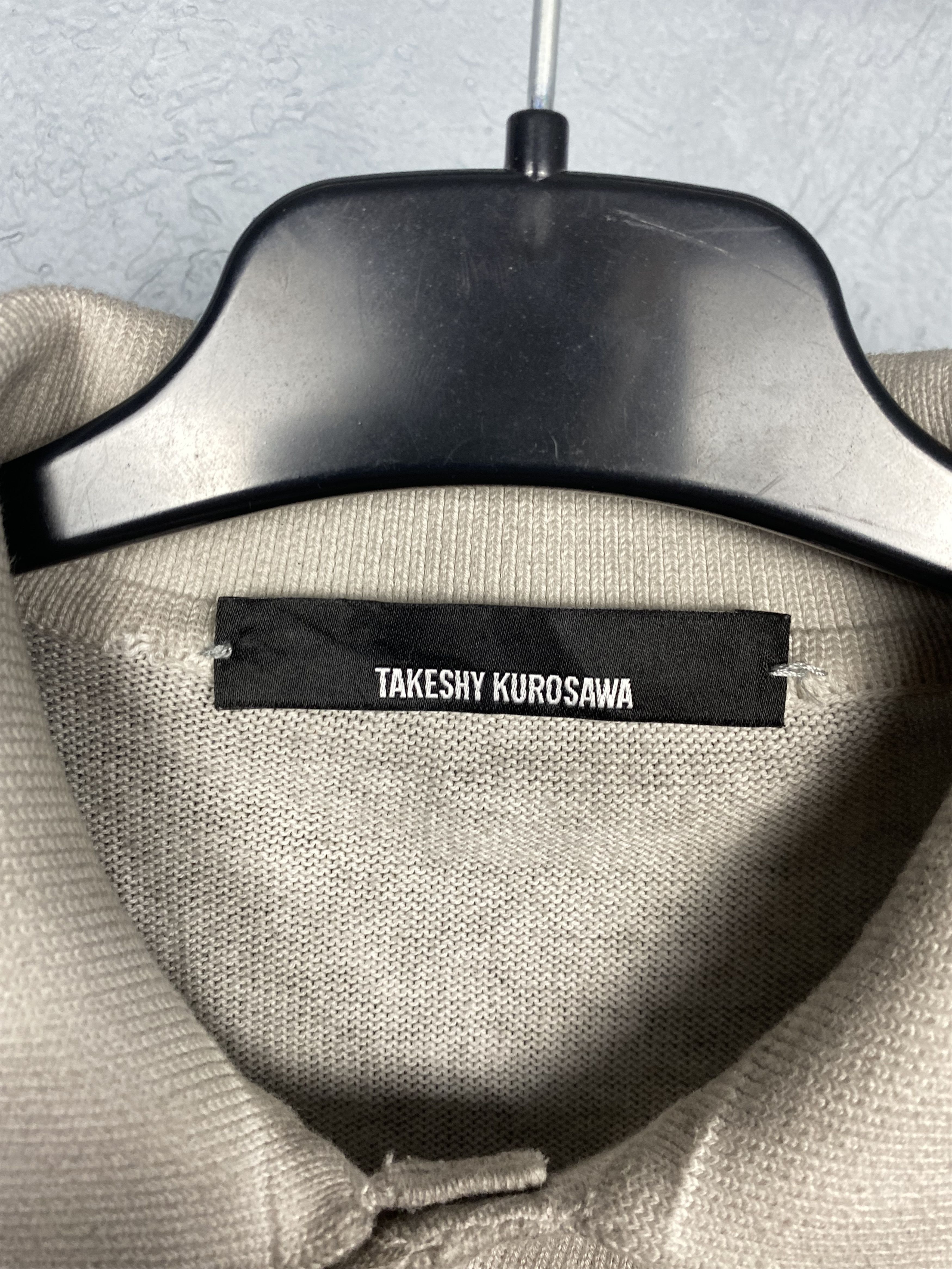 Japanese Brand Takeshy Kurosawa Mens Polo Shirt Y2K Tee Size US M / EU 48-50 / 2 - 4 Thumbnail