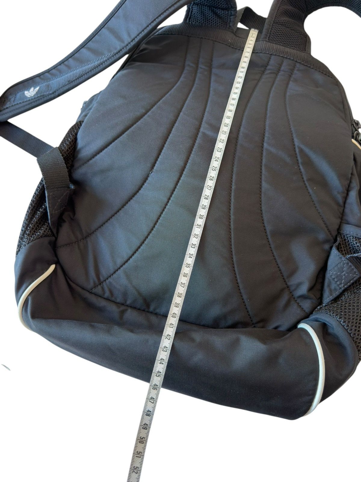 Adidas × Balenciaga *RARE* BALENCIAGA X ADIDAS BLUE SPORT BACKPACK STRIPES Size ONE SIZE - 11 Thumbnail