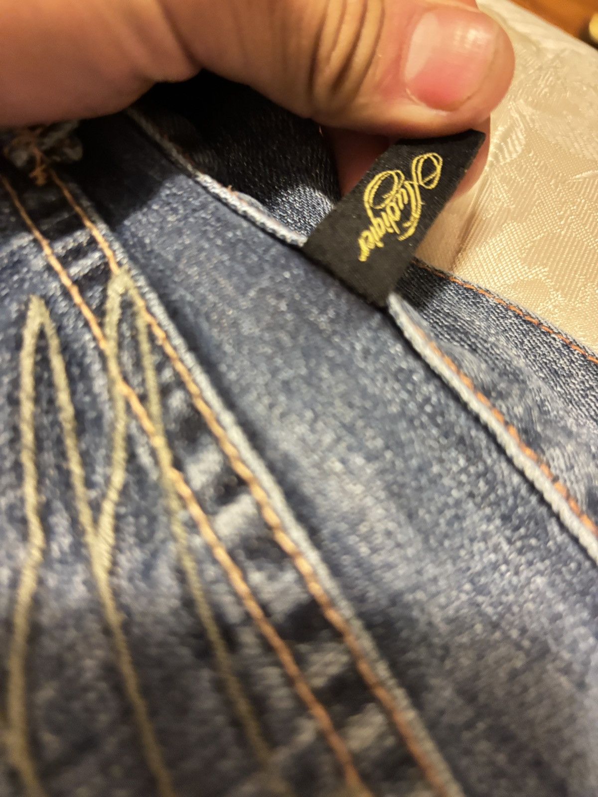 Christian Audigier × Ed Hardy × Vintage Panther denim Size US 42 / EU 58 - 5 Thumbnail