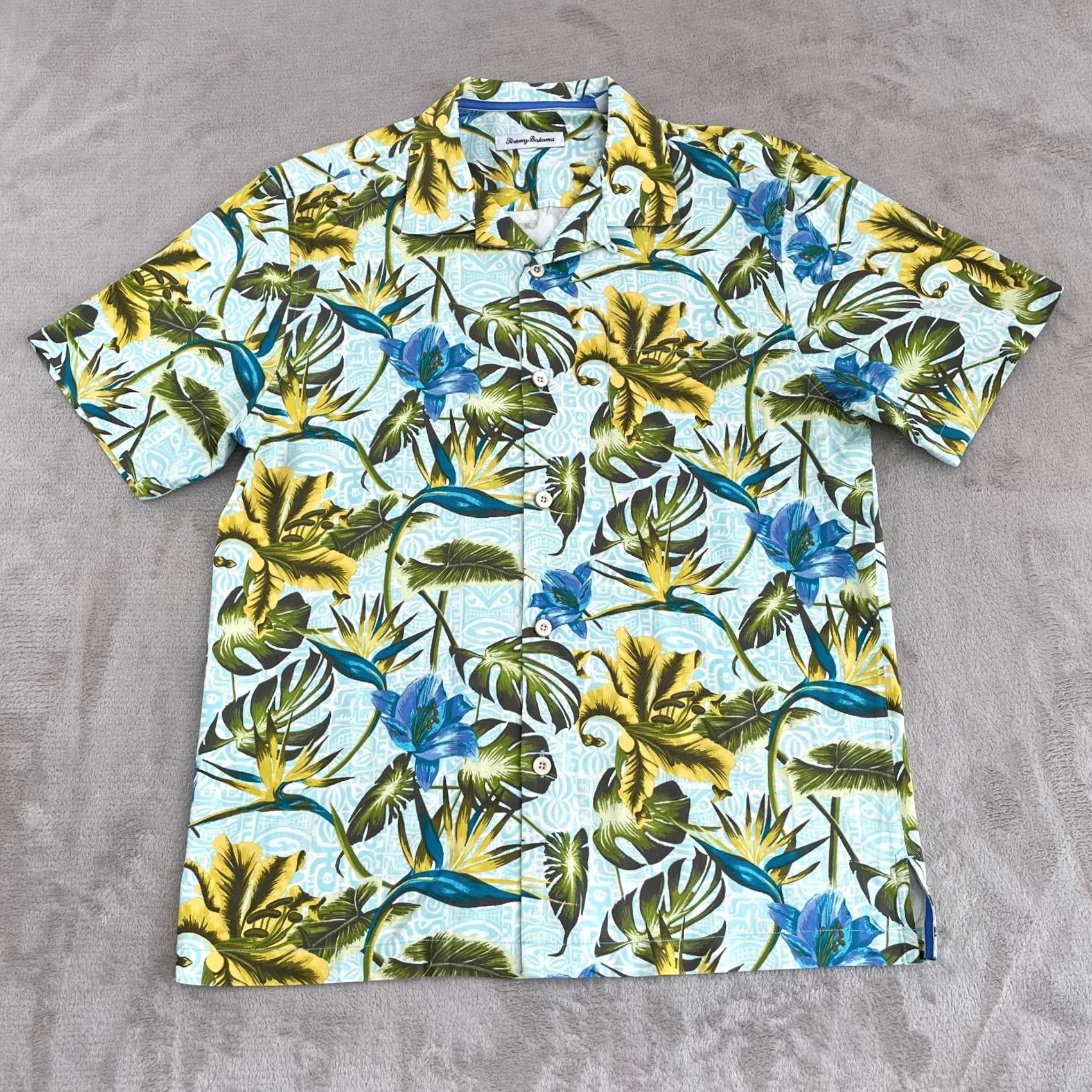 Tommy Bahama Tommy Bahama Tikis In The Tropics Silk Camp Shirt In Corsica Men M Multicolor Floral Short Sleeve Camp Loop Button-Up NWOT Size US M / EU 48-50 / 2 - 3 Thumbnail