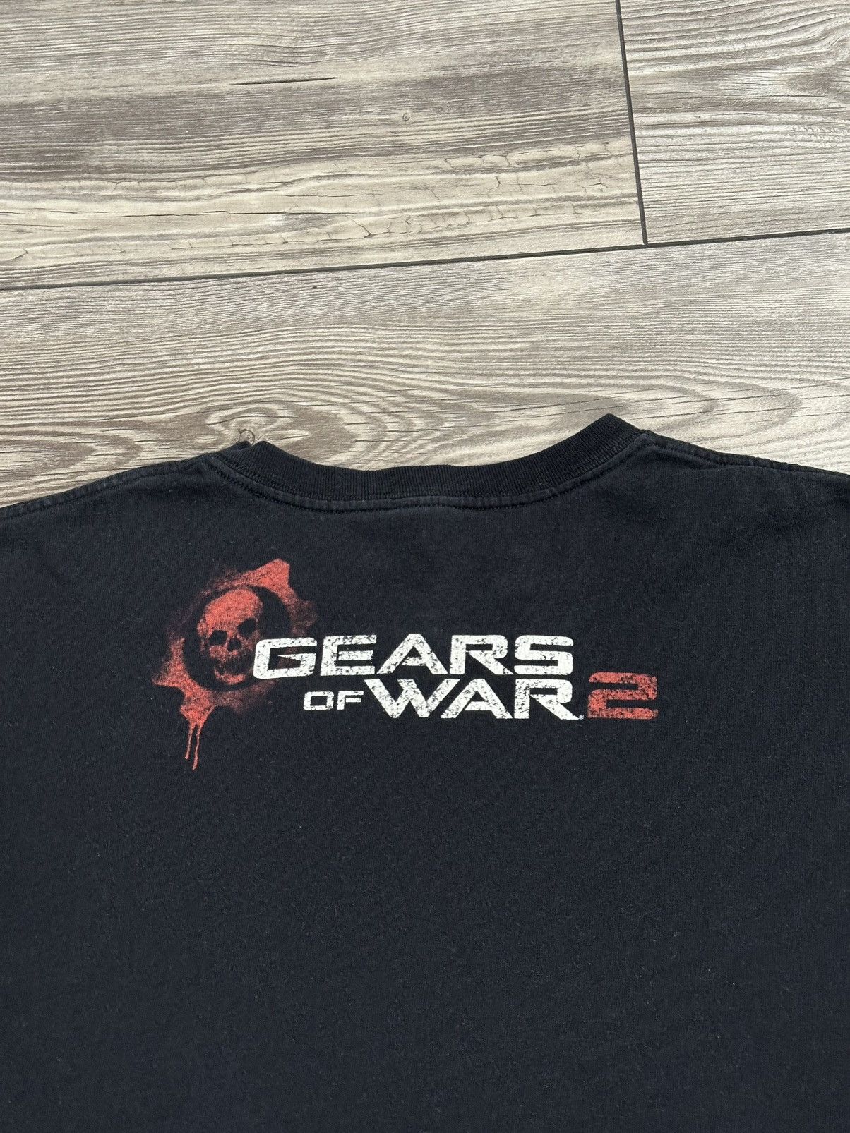Microsoft Y2K Gears Of War 2 Video Game Promo T Shirt Size US M / EU 48-50 / 2 - 4 Thumbnail