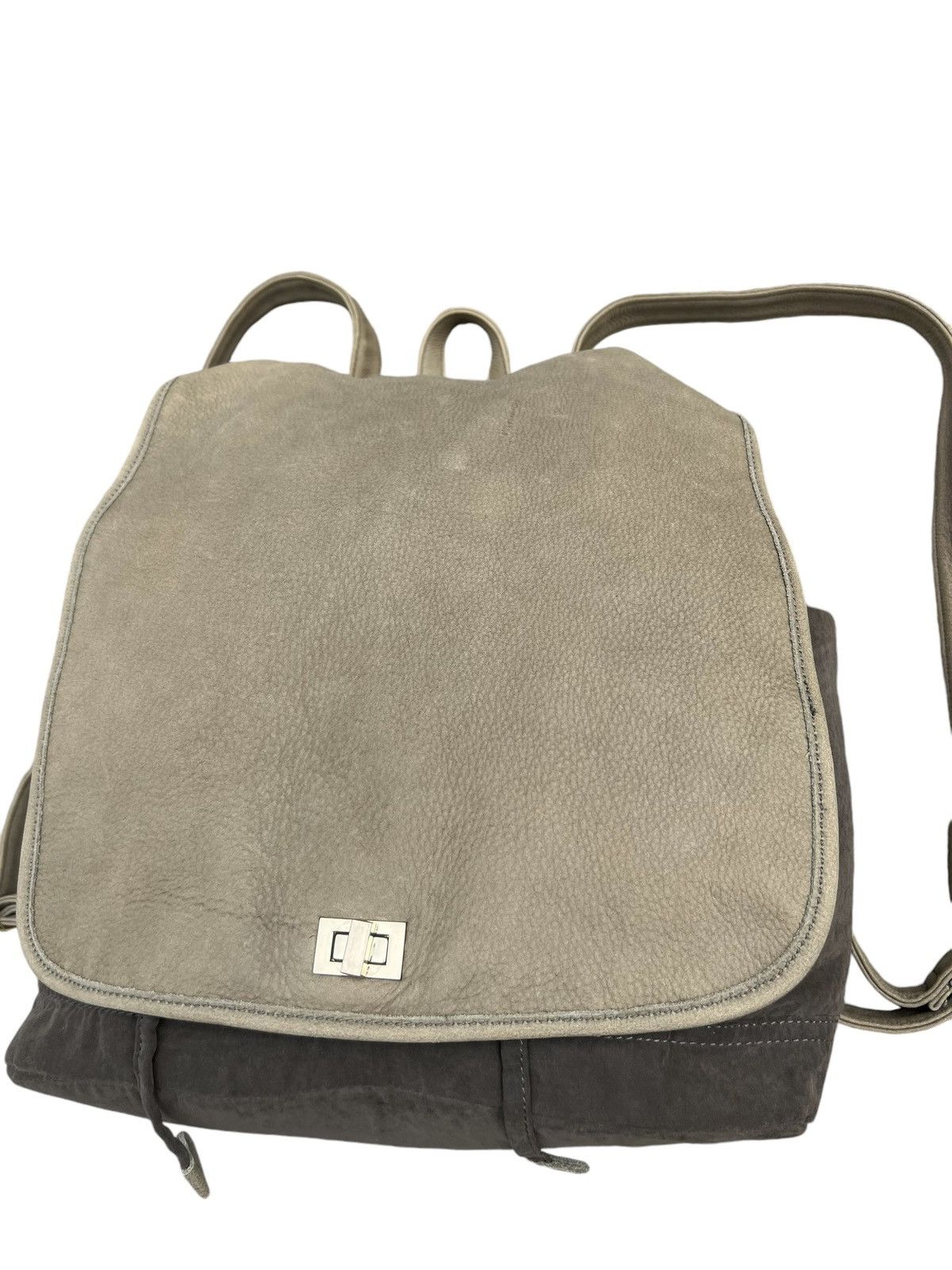 Leather Ear Papillonner Japan Patina Leather Hybrid Backpack Size ONE SIZE - 6 Thumbnail