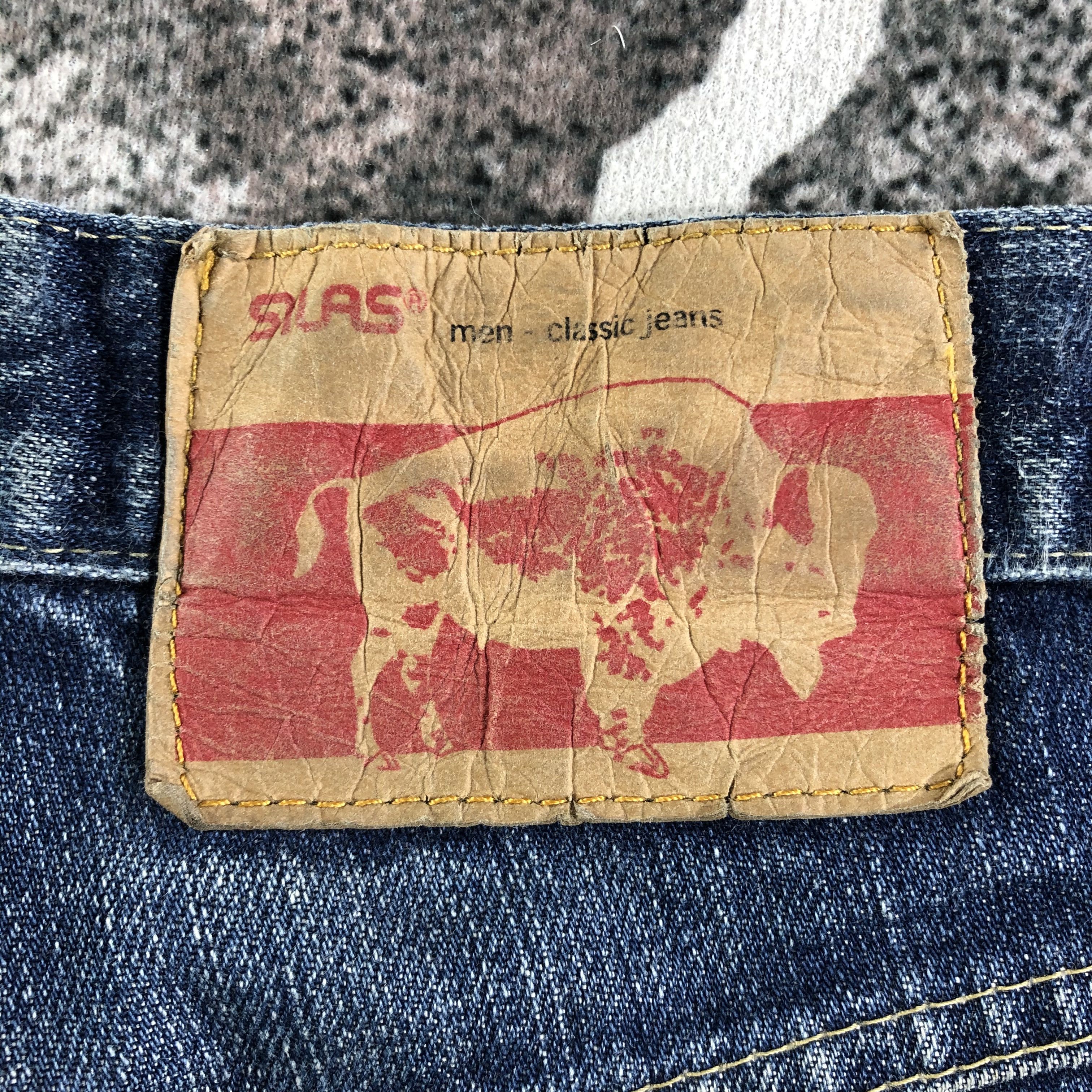 Silas Silas Jeans Faded Blue Denim KJ2199 Size US 32 / EU 48 - 5 Thumbnail