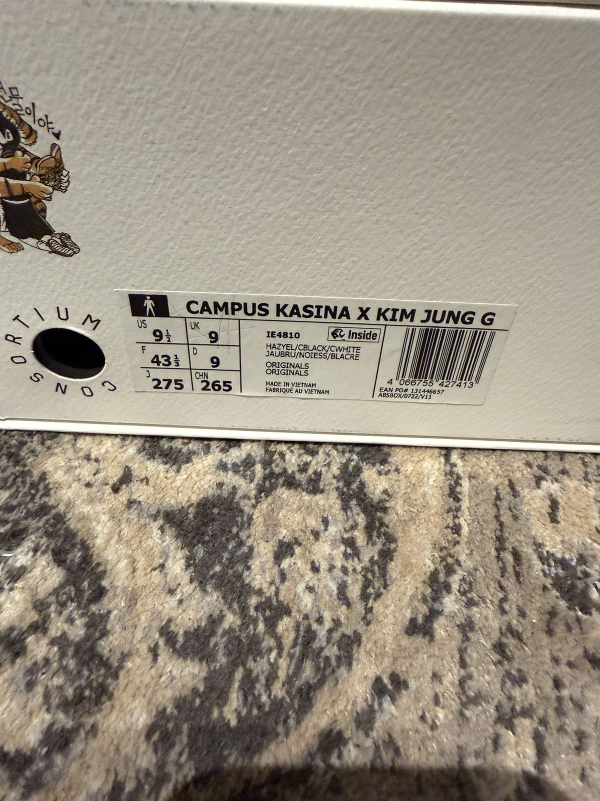 Adidas Adidas Campus Kasina x Kim Jung G Size US 9 / EU 42 - 7 Thumbnail