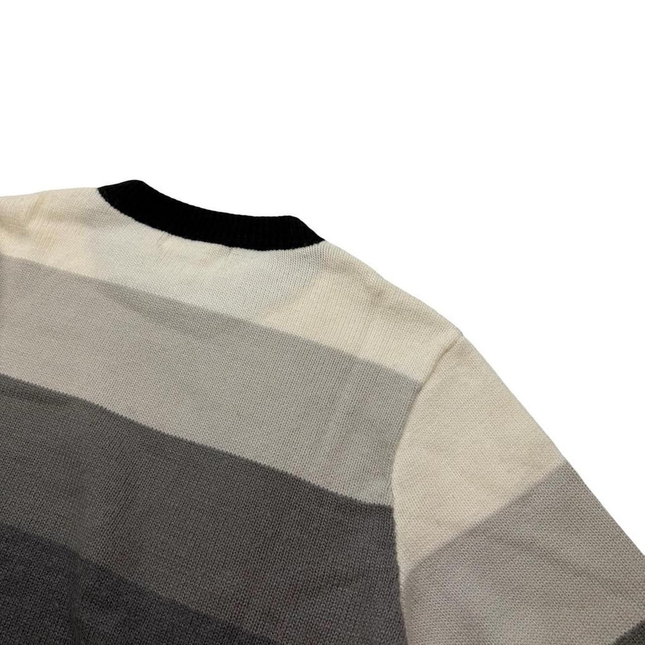 Bape Vintage Bape Striped Gradient Knit Sweatshirt - Extra Small Size US XS / EU 42 / 0 - 7 Thumbnail