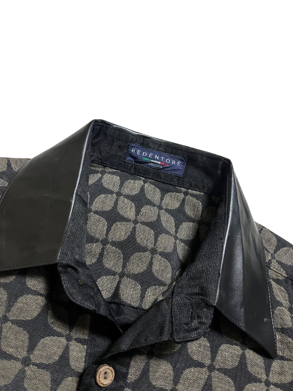 Beauty Beast × If Six Was Nine × Japanese Brand Redentore - japanese traditional patter leather collar Size US L / EU 52-54 / 3 - 3 Thumbnail